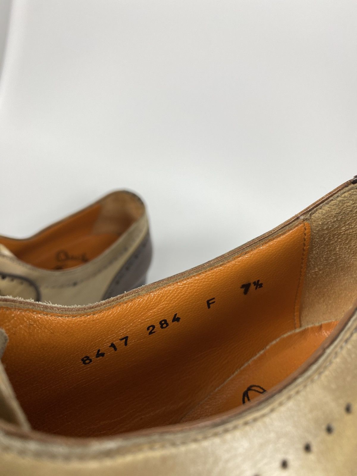 Santoni Santoni Hand Made Fatte A Mano Wingtip Leather Shoes EU7,5 Size US 8.5 / EU 41-42 - 10 Thumbnail