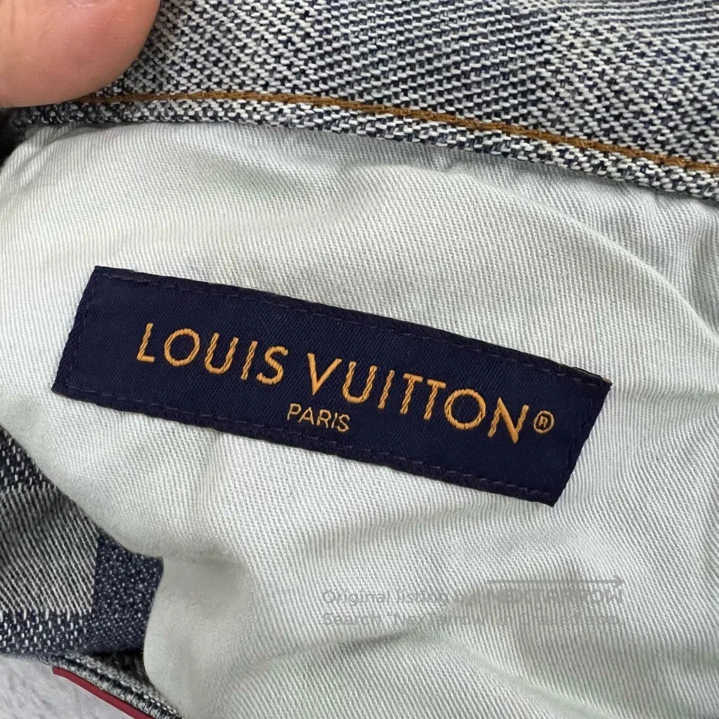 Louis Vuitton Louis Vuitton Pharrell Denim Pants. Size US 29 - 3 Thumbnail