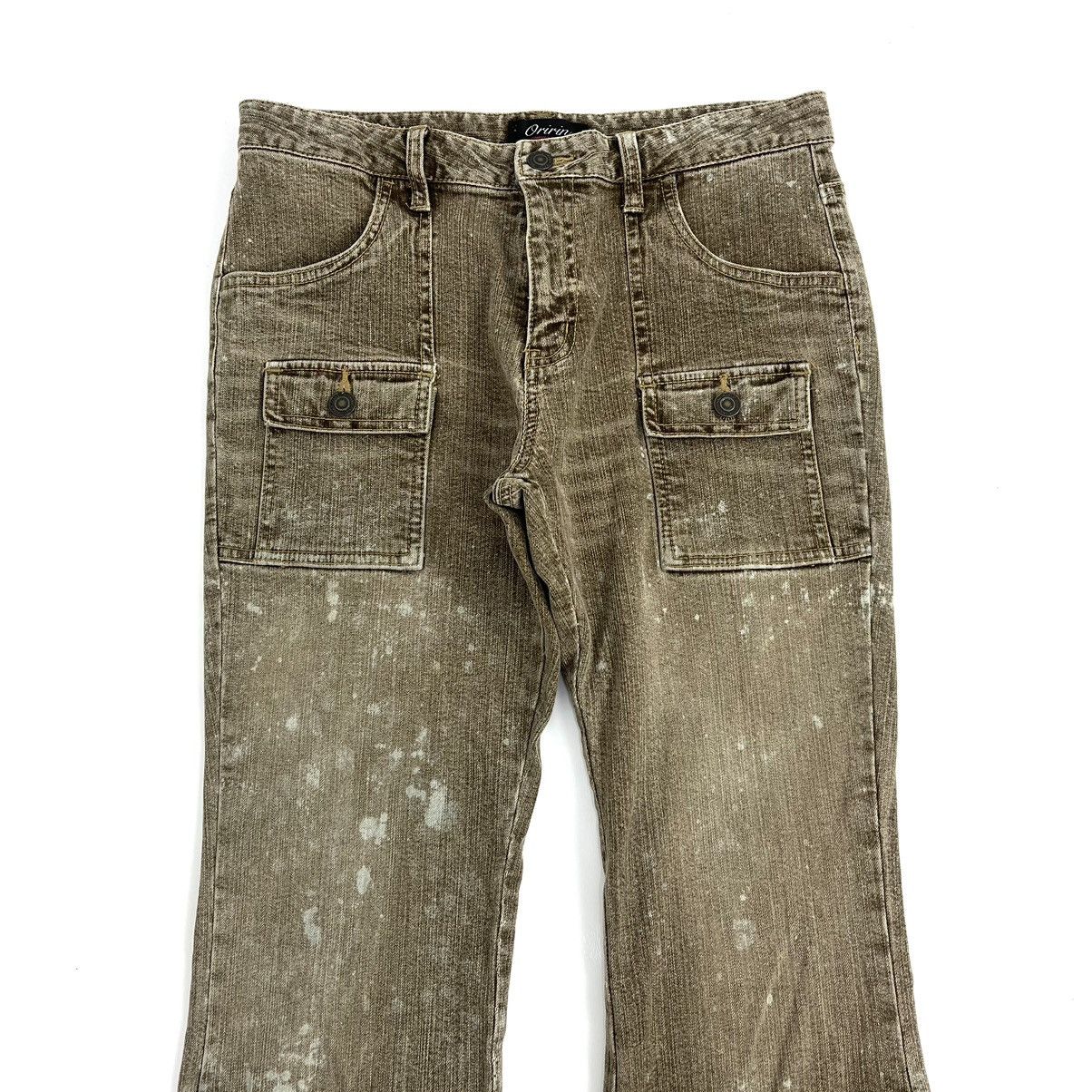 If Six Was Nine × Seditionaries Oririn Flare Jeans Faded Bushpants Size US 30 / EU 46 - 3 Thumbnail