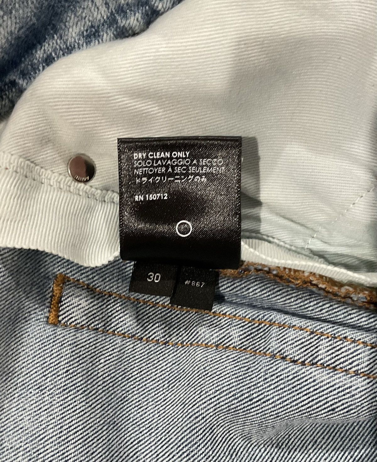 Amiri AMIRI THRASHER JEANS SIZE 30 Size US 30 / EU 46 - 9 Thumbnail