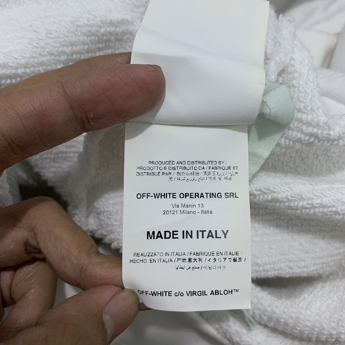 Off-White Off-White Brush Arrow Oversize Hoodie Size US XXS / EU 40 - 14 Thumbnail