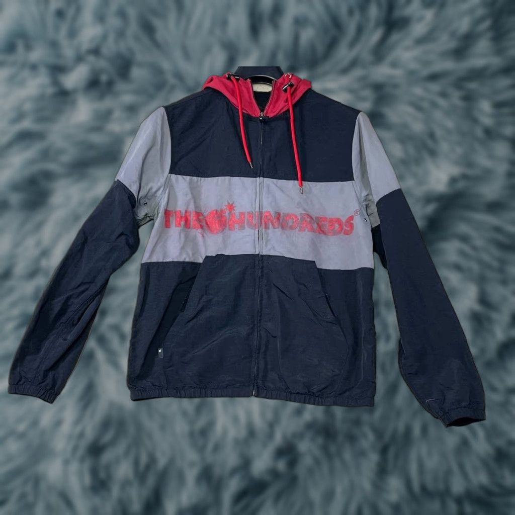 The Hundreds The Hundreds Port Windbreaker Jacket Water Resistant Red S Men Small Size US S / EU 44-46 / 1 - 1 Thumbnail