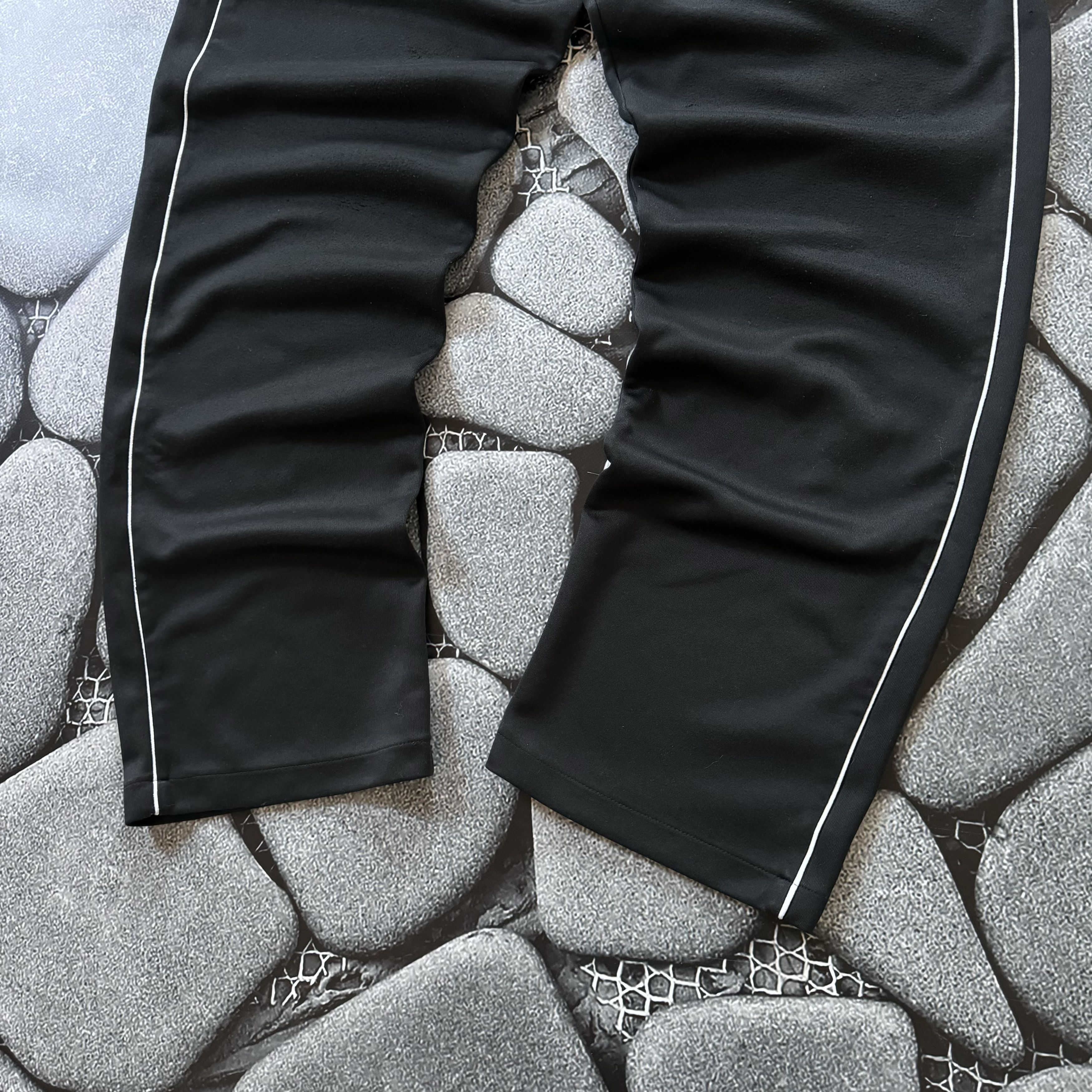 Nike × Vintage NIKE VINTAGE STRIPE TRACK PANTS BAGGY DRILL Y2K Size US 34 / EU 50 - 4 Thumbnail