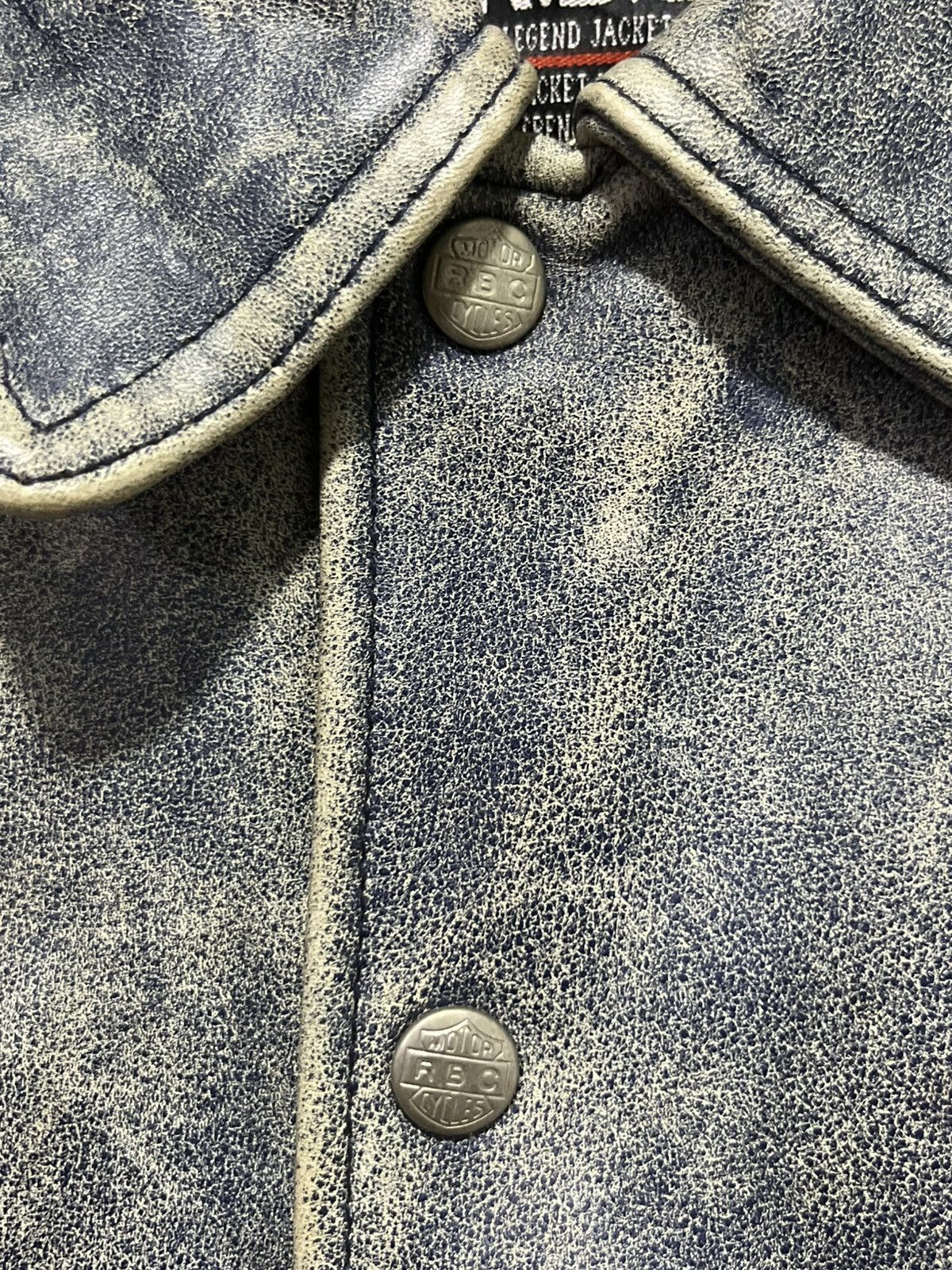Vintage RBC Vintage Jacket Real Leather Ghostriders Size US M / EU 48-50 / 2 - 5 Thumbnail