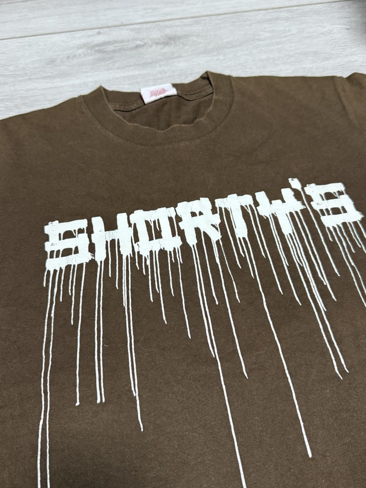 Shorty's Skateboards Shortys big print tee shirt Leaked print Size US M / EU 48-50 / 2 - 2 Thumbnail