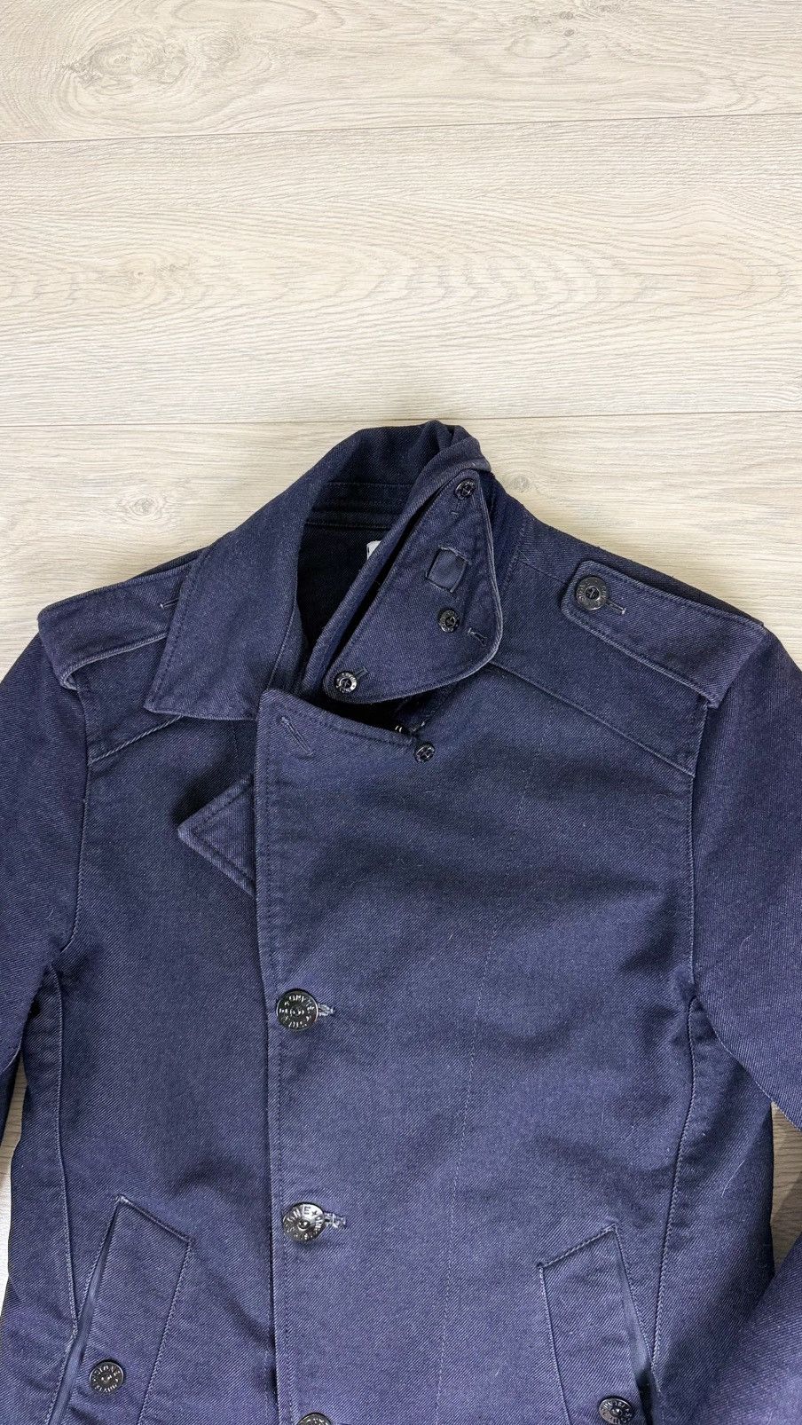 Stone Island Stone Island Saia Doppia Faccia Wool Coat Jacket Size US S / EU 44-46 / 1 - 9 Thumbnail