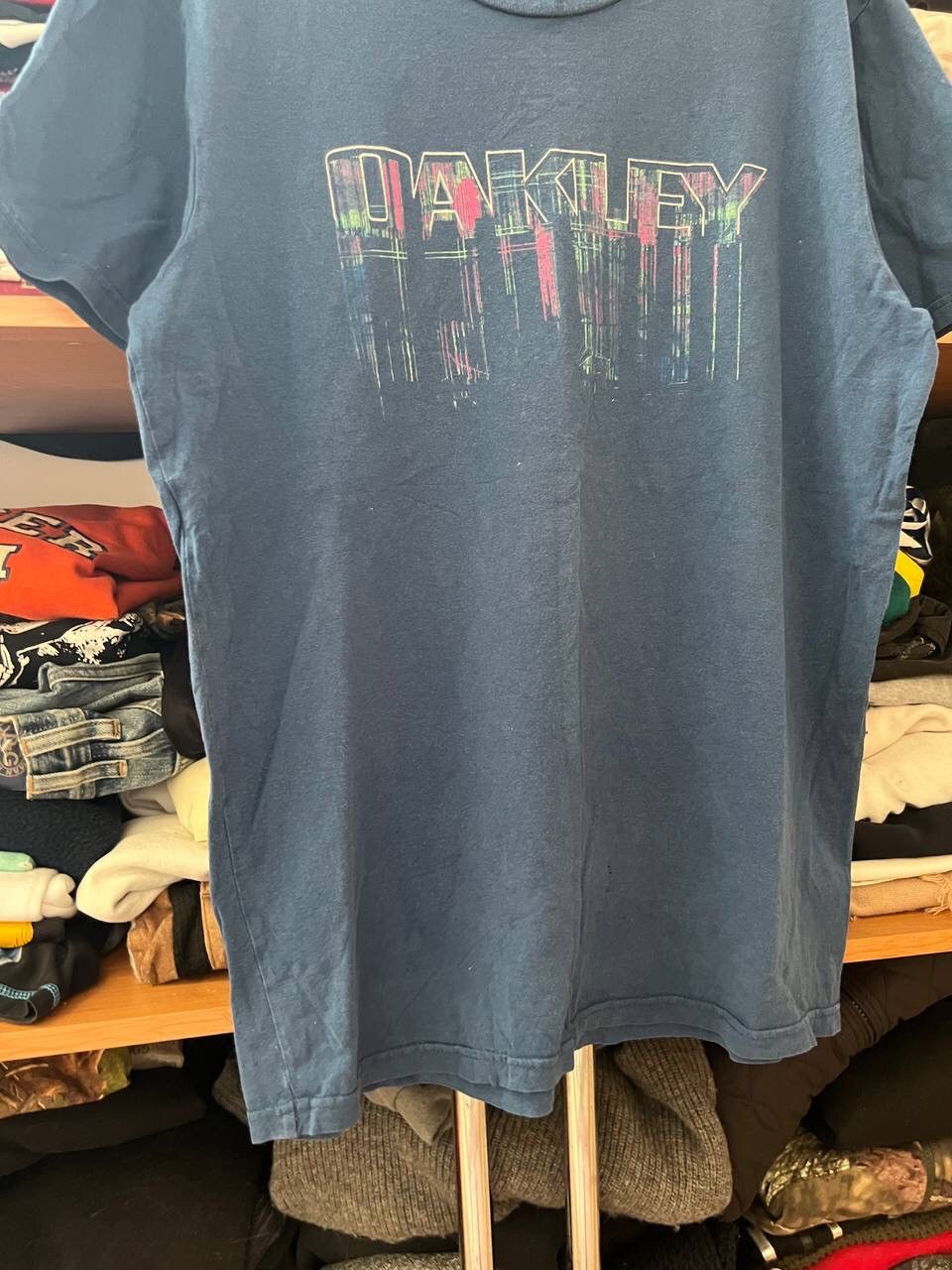 Oakley × Vintage Vintage Oakley Software T-Shirt 2000s Big Logo Gorpcore Size US L / EU 52-54 / 3 - 4 Thumbnail