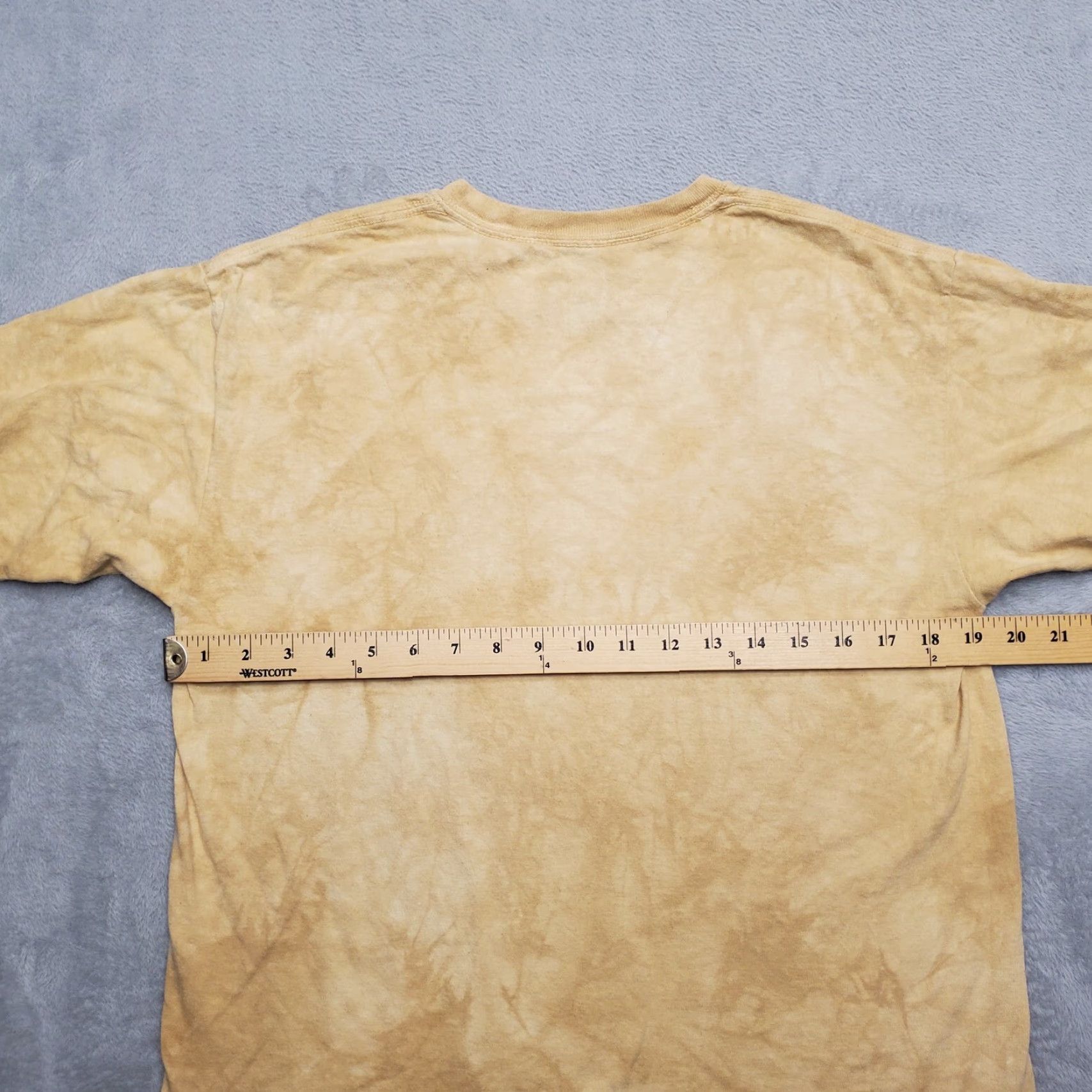 The Mountain The Mountain Shirt Mens Medium Yellow Tie Dye Dog Face Short Sleeve Casual 96926 Size US M / EU 48-50 / 2 - 5 Thumbnail