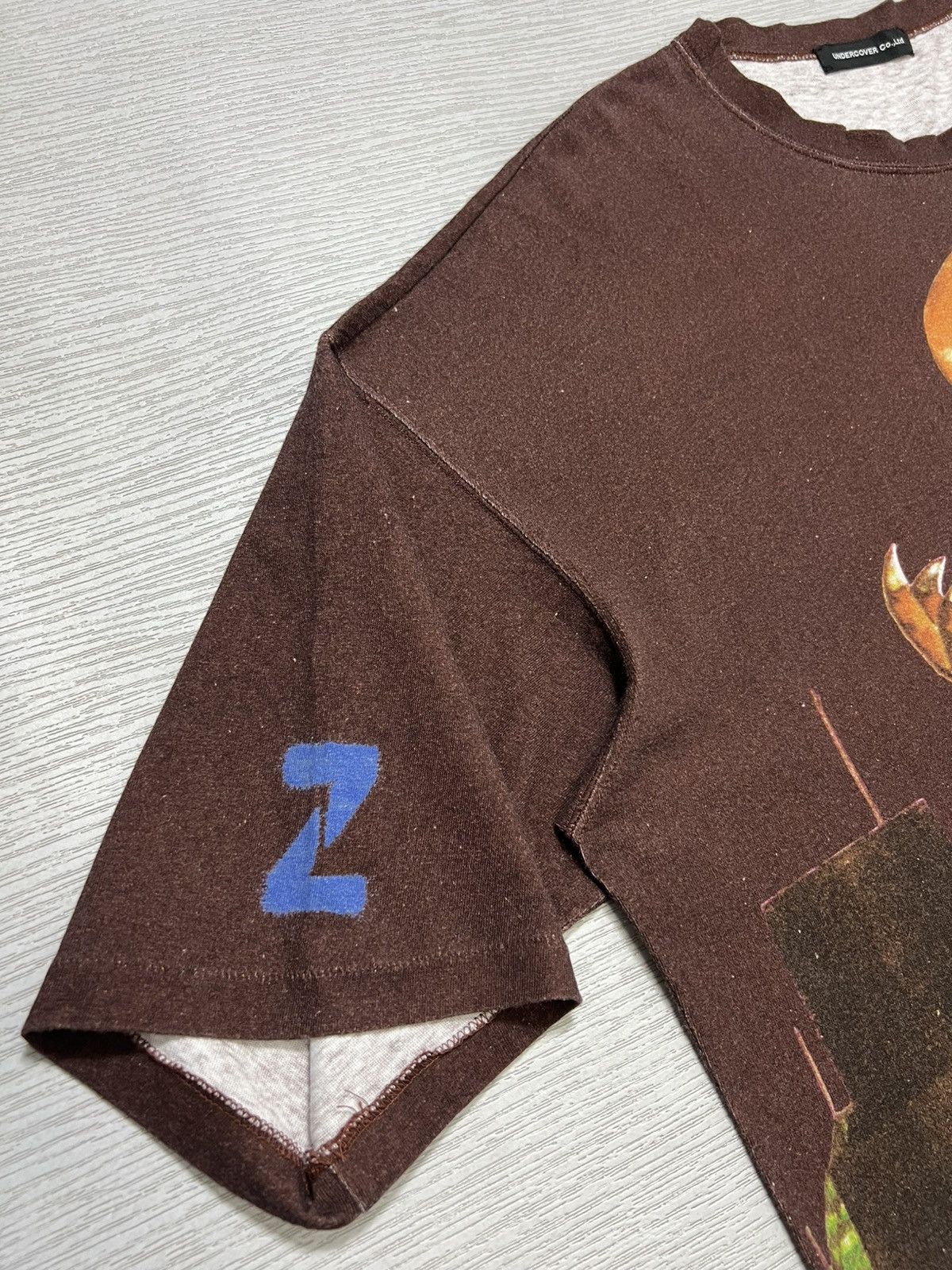 Undercover Undercover - S/S ‘19 - Tokyo Monster Print T-Shirt Bordeaux Size US XL / EU 56 / 4 - 4 Thumbnail