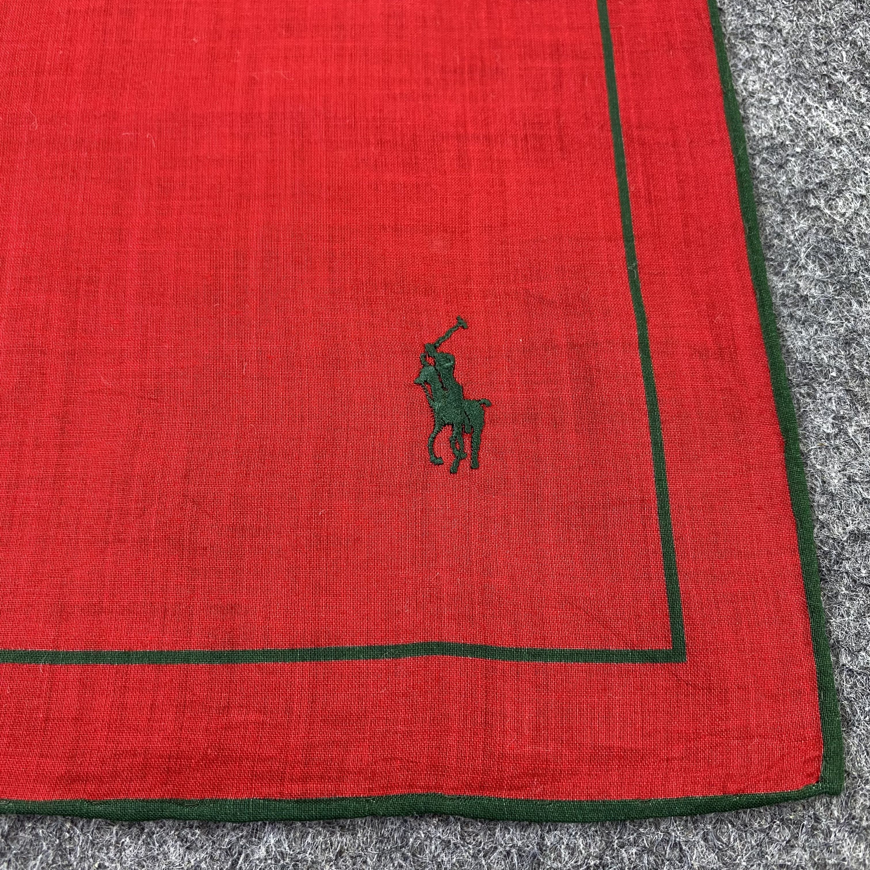 Polo Ralph Lauren Polo Ralph Lauren Handkerchief / Bandana / Neckerchief-B2239 Size ONE SIZE - 7 Thumbnail