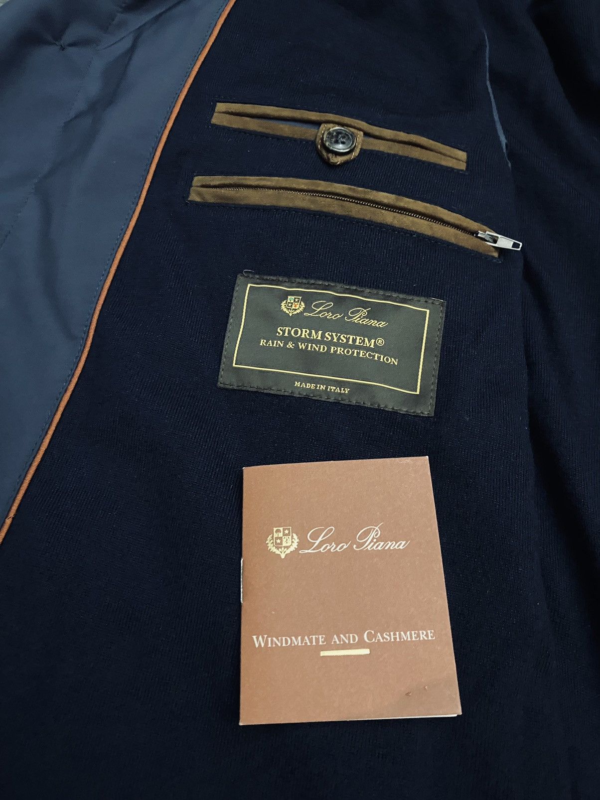 Loro Piana Loro Piana 🇮🇹 Roadster microplus storm system cashmere M nwt Size US M / EU 48-50 / 2 - 9 Thumbnail