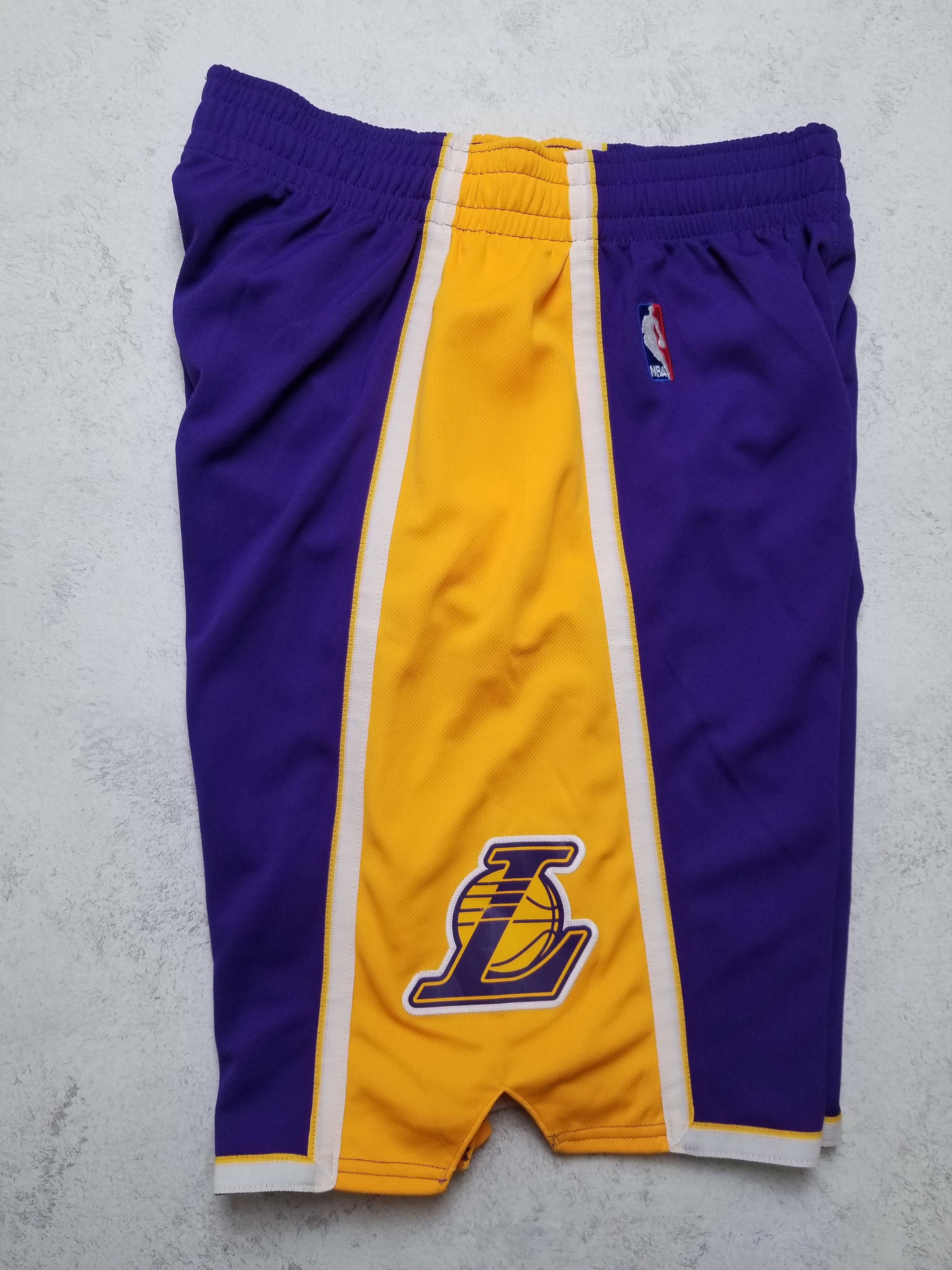 Adidas Los Angeles Lakers Adidas Swingman Shorts Size US 32 / EU 48 - 2 Thumbnail