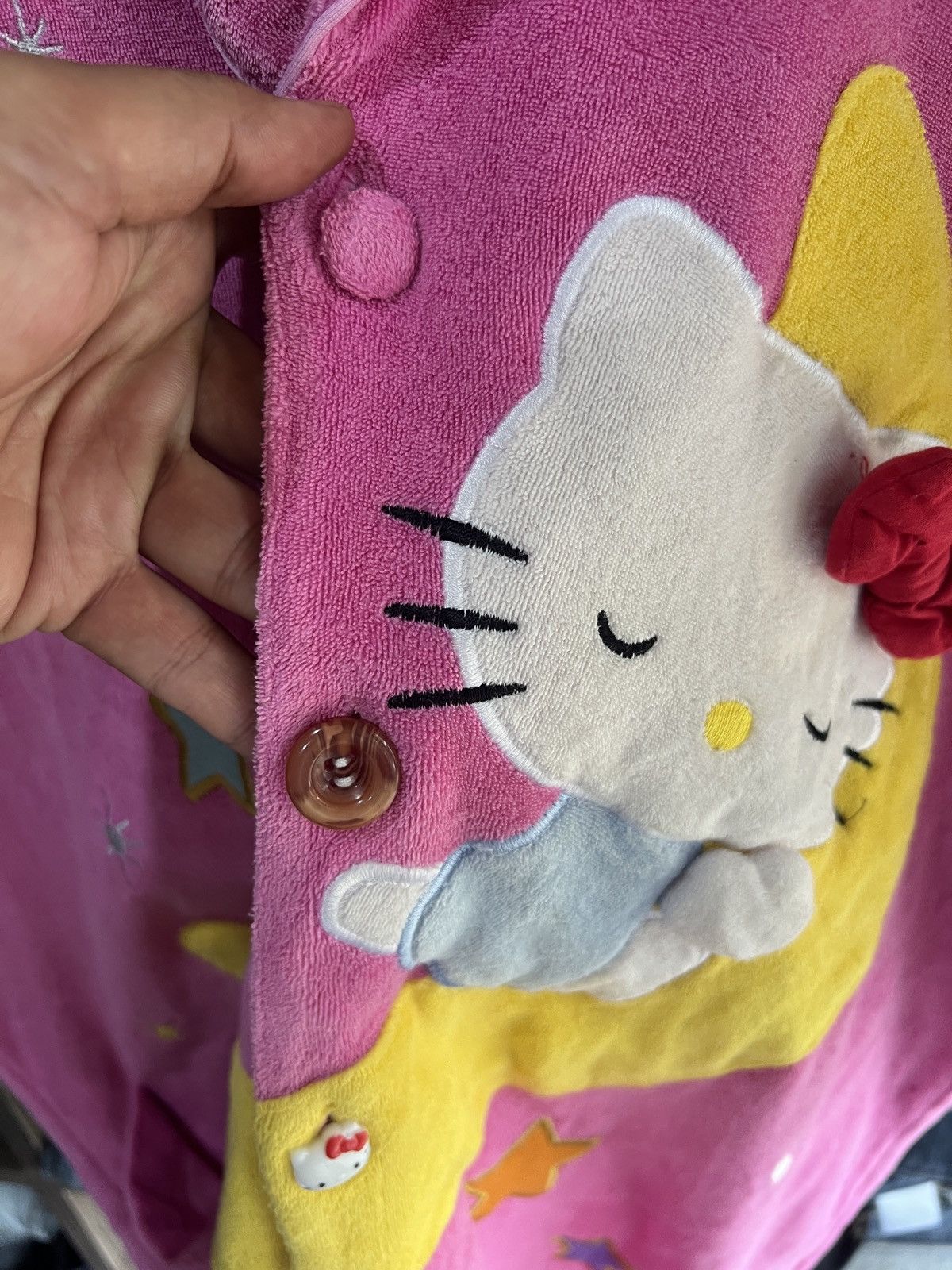 Cartoon Network 🔥Hello Kitty Velvet Shirt Size US M / EU 48-50 / 2 - 9 Thumbnail