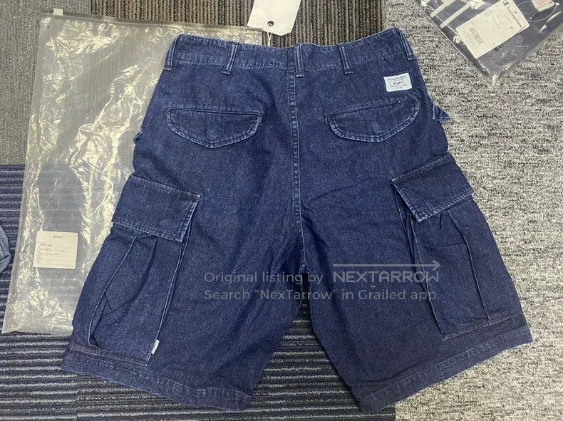 Wtaps Wtaps size 1 denim shorts Size US 39 - 4 Thumbnail