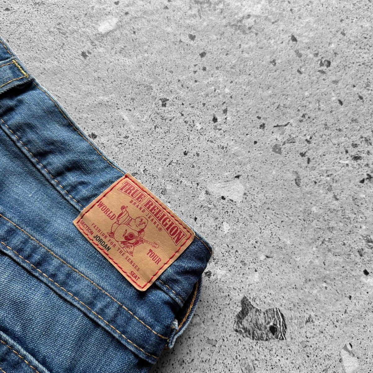 True Religion × Vintage True Religion Vintage Distressed Denim Jeans Made in USA Size 24" / US 00 / IT 34 - 6 Thumbnail