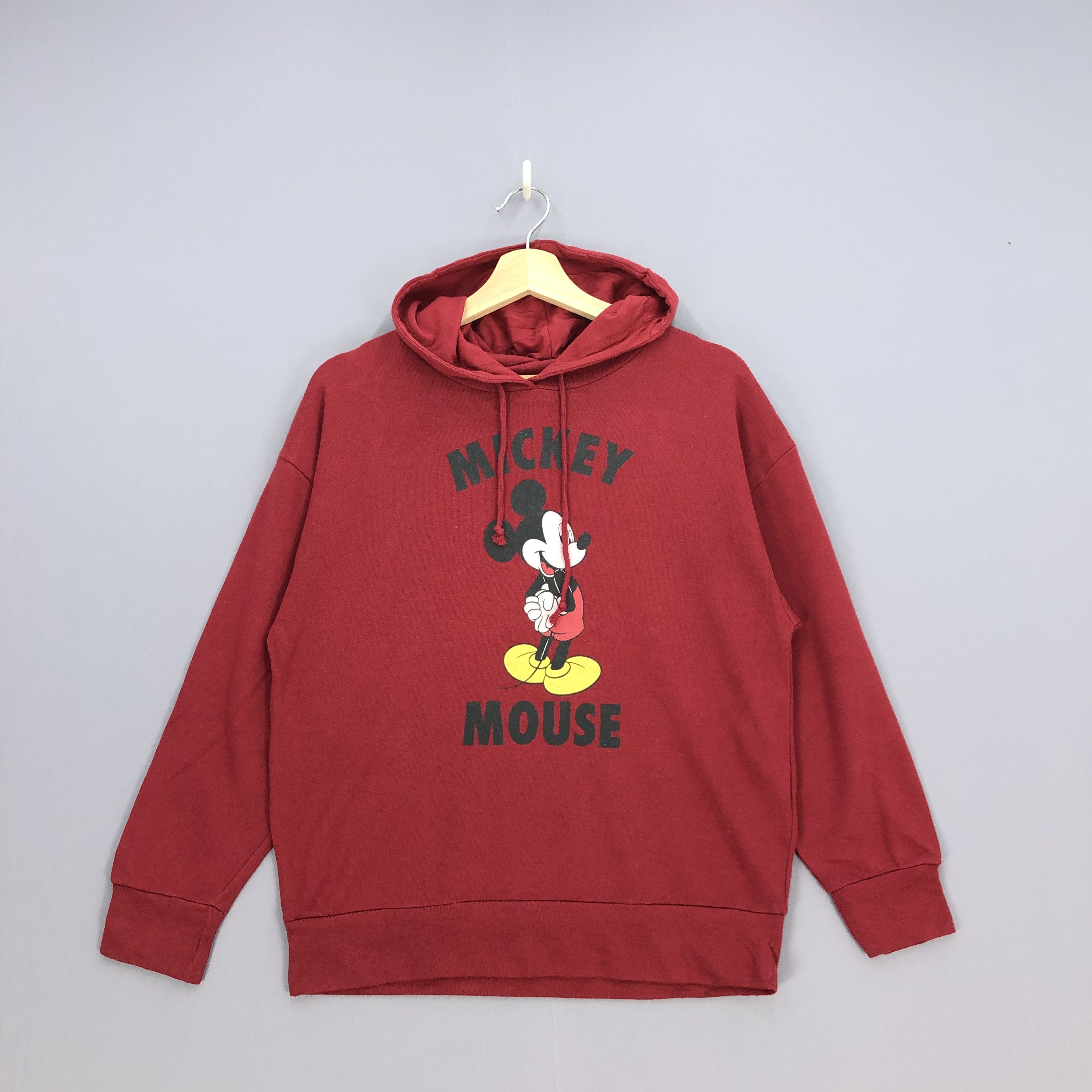 Disney Mickey Mouse Sweatshirt Hooded Disney Cartoon Sweater Size US M / EU 48-50 / 2 - 1 Thumbnail