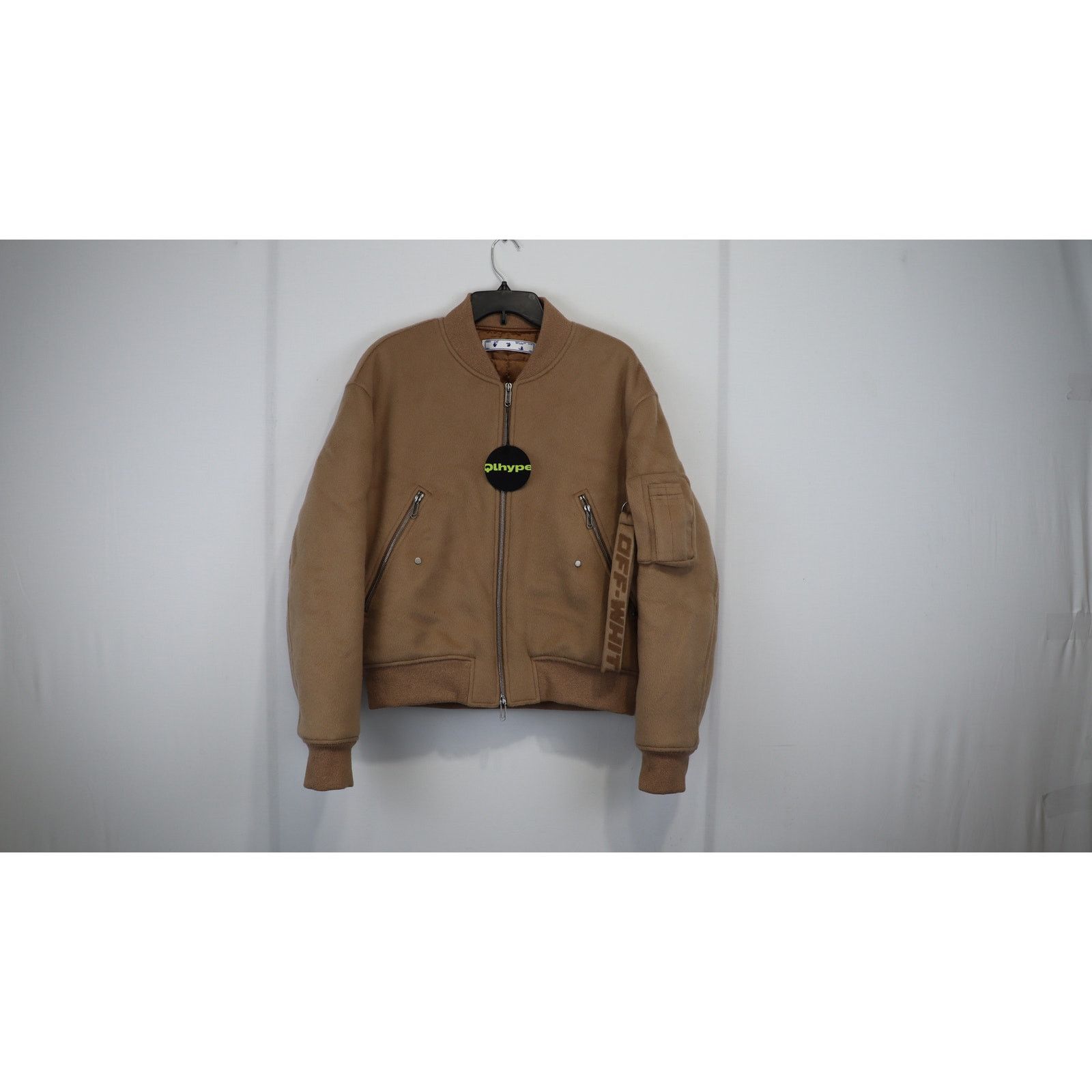 Off-White o1rshd1 " Touch Carefully " Jacket in Brown Size US M / EU 48-50 / 2 - 11 Thumbnail