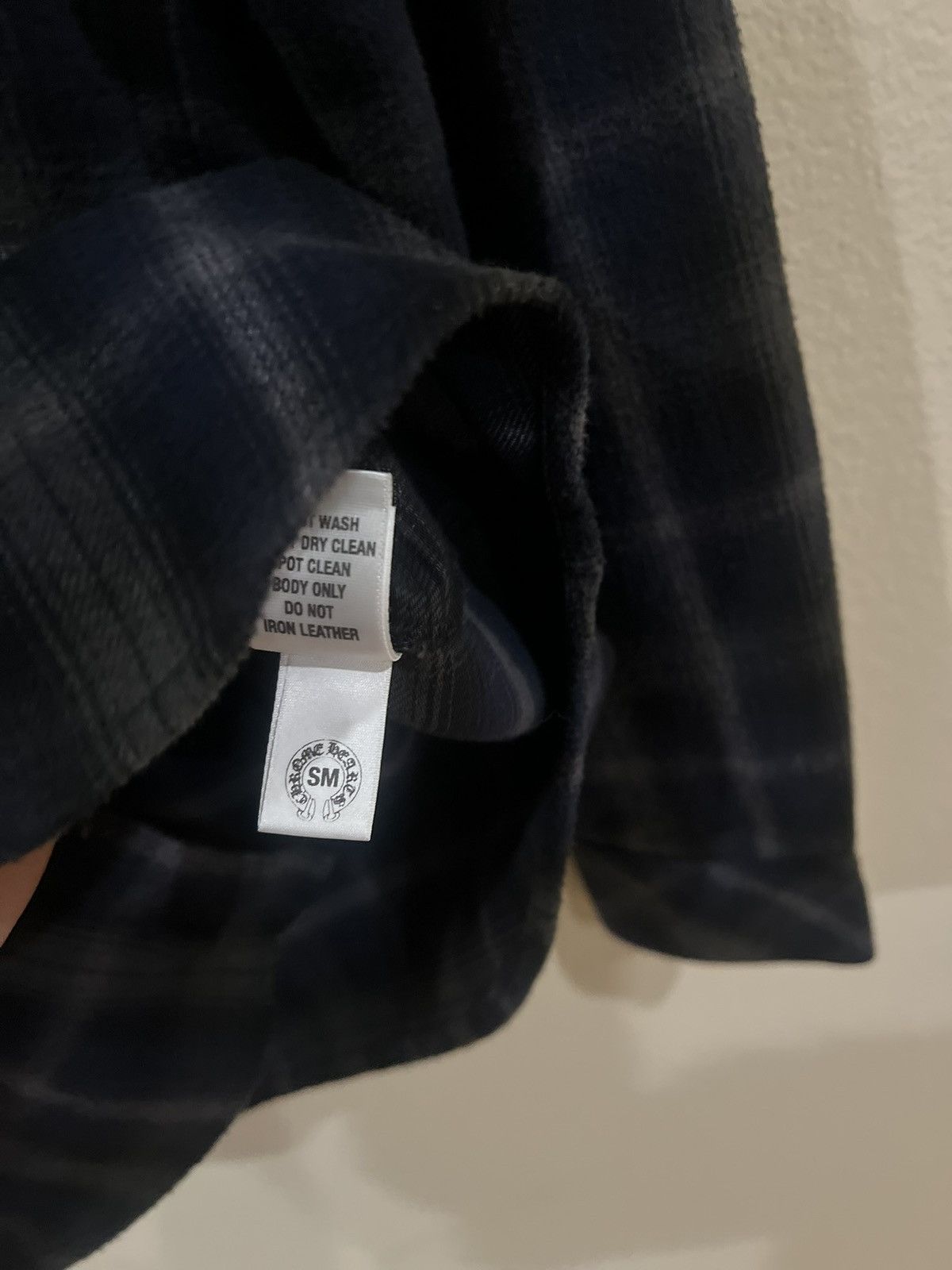 Chrome Hearts Chrome Hearts flannel leather cross patch Size US S / EU 44-46 / 1 - 8 Thumbnail