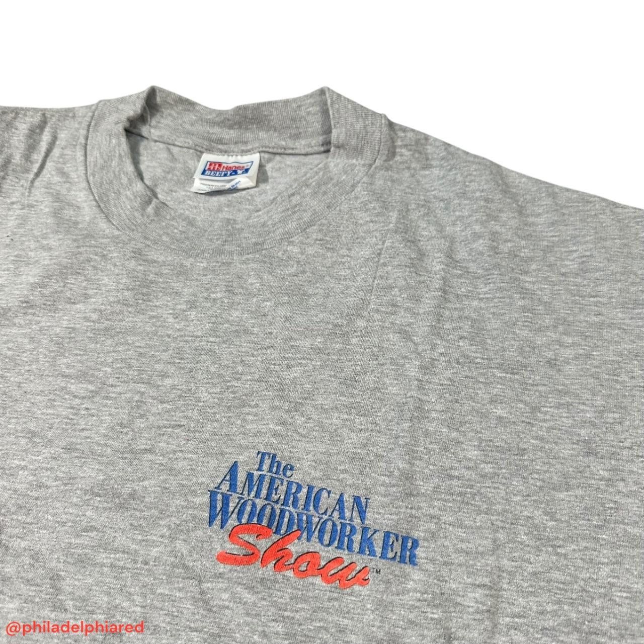 Designer Vintage 1990s The American Woodworker t-shirt mens XL Size US XL / EU 56 / 4 - 3 Thumbnail