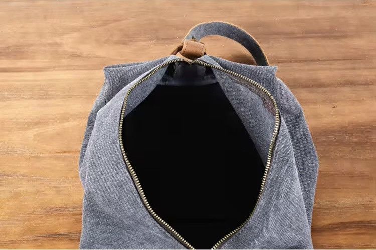 Designer × Japanese Brand Unisex Canvas Leisure Shoulder Bag Size ONE SIZE - 4 Thumbnail