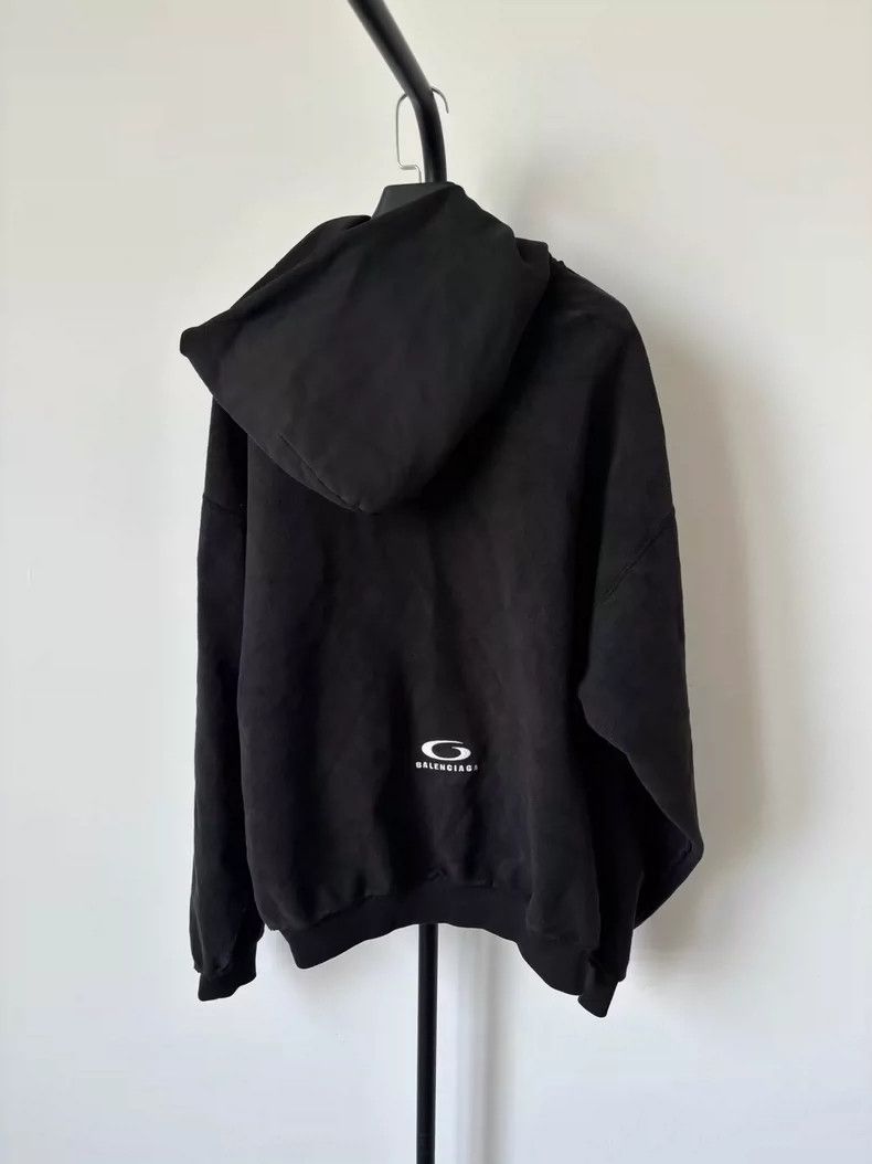 Balenciaga Balenciaga Reverse single ring logo zipper sweater jacket Size US M / EU 48-50 / 2 - 2 Thumbnail