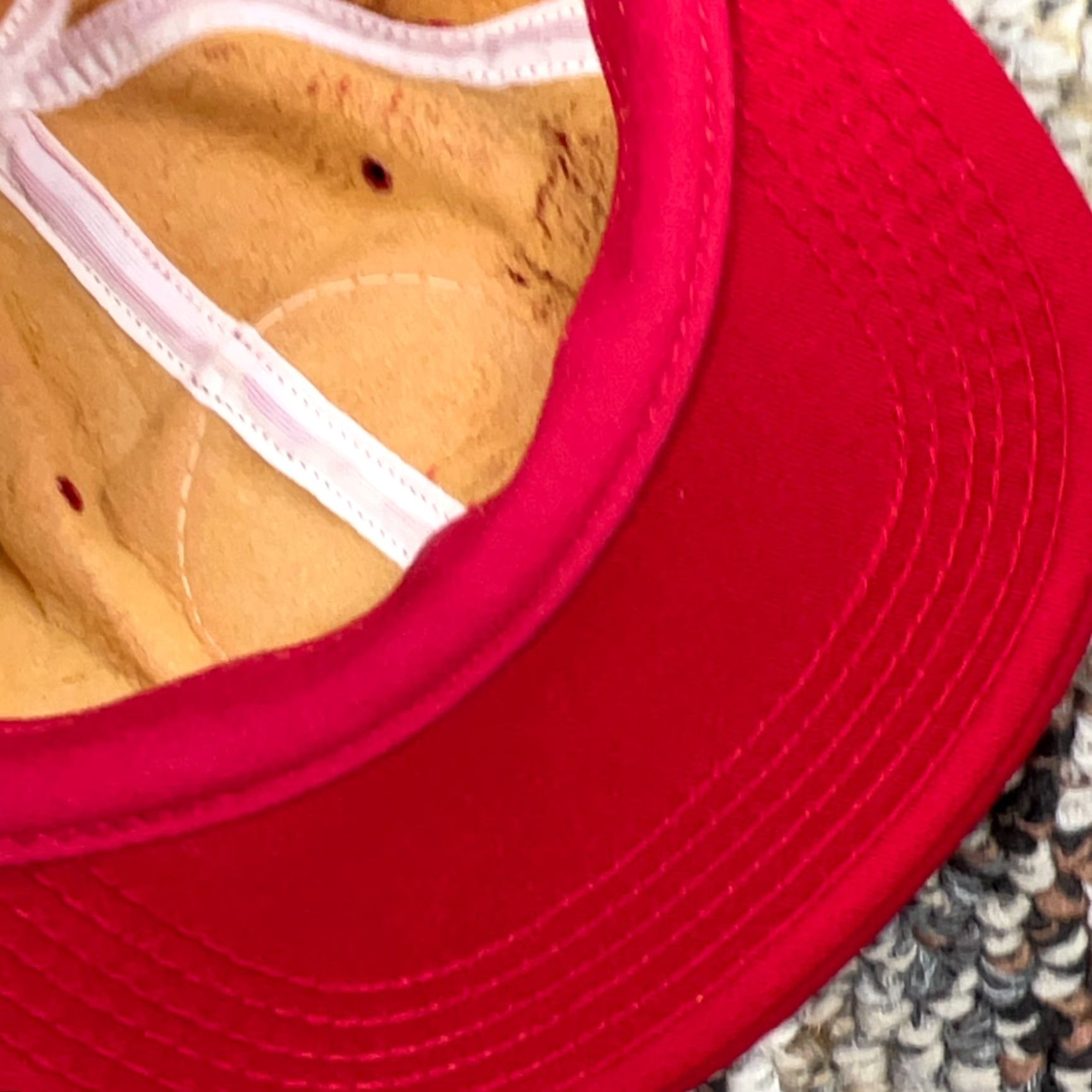 Olive VINTAGE Operation Live Saver Trucker Hat Cap 80s Made In USA Rail Road Patch Mens Adjustable Red 80s USA Classic Logo Trucker Hat Size ONE SIZE - 7 Thumbnail