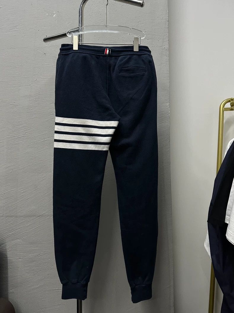 Thom Browne Thom Browne Blue and green sweatpants Size US 39 - 5 Thumbnail