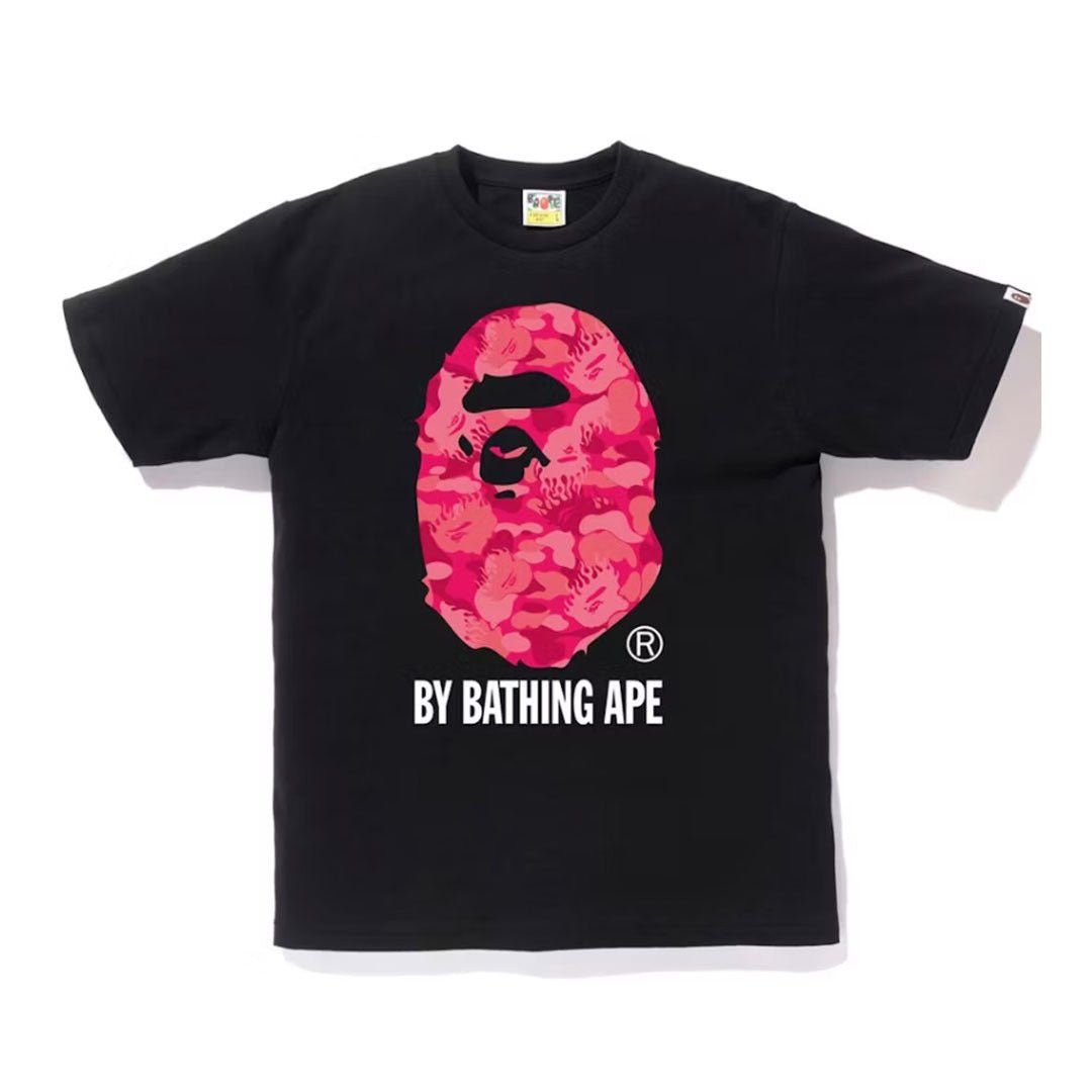 Bape Fire Camo By Bathing Tee Black Red Size US XXL / EU 58 / 5 - 1 Preview