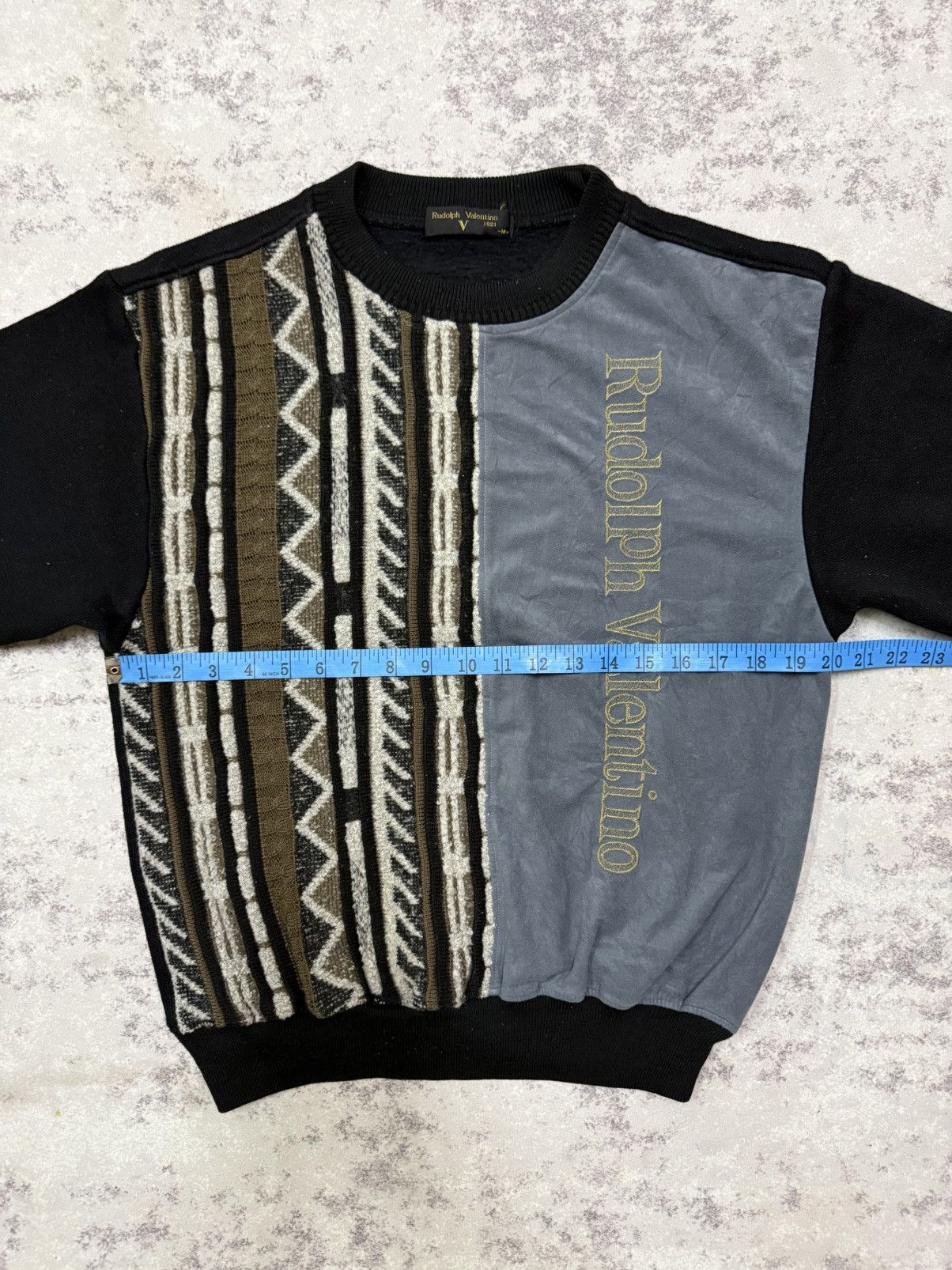 Valentino Vintage Rudolph Valentino Knit Sweatshirt Size US S / EU 44-46 / 1 - 15 Thumbnail