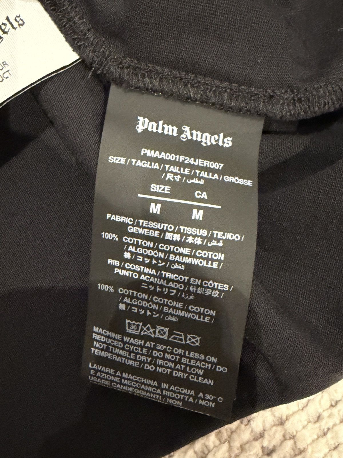 Palm Angels Palm angels neck logo shirt Size US M / EU 48-50 / 2 - 6 Thumbnail