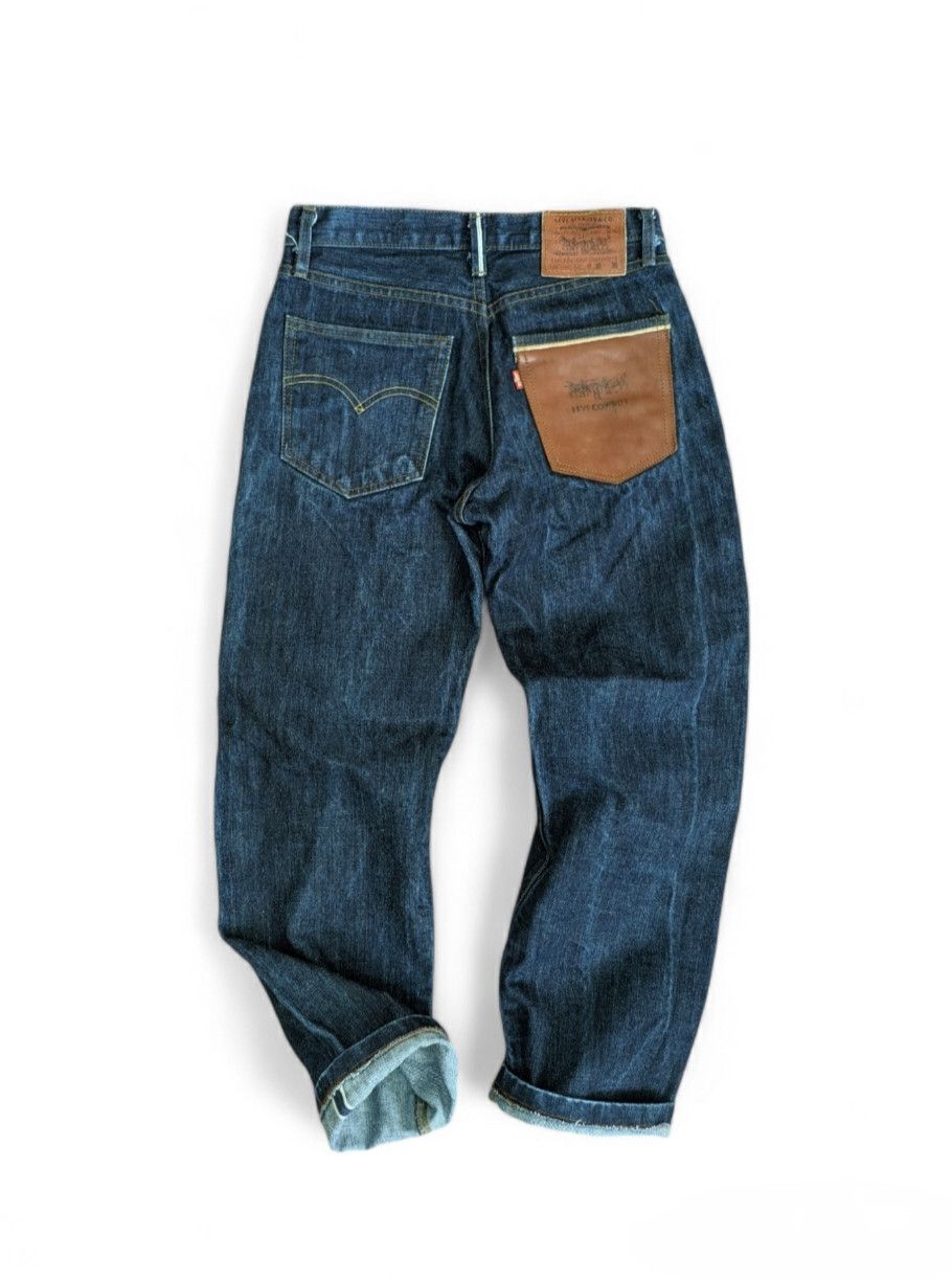 Levi's VTG 90 LEVI'S 501XX Big E Selvedge Denim Jeans Logo Pocket Size US 30 / EU 46 - 19 Thumbnail