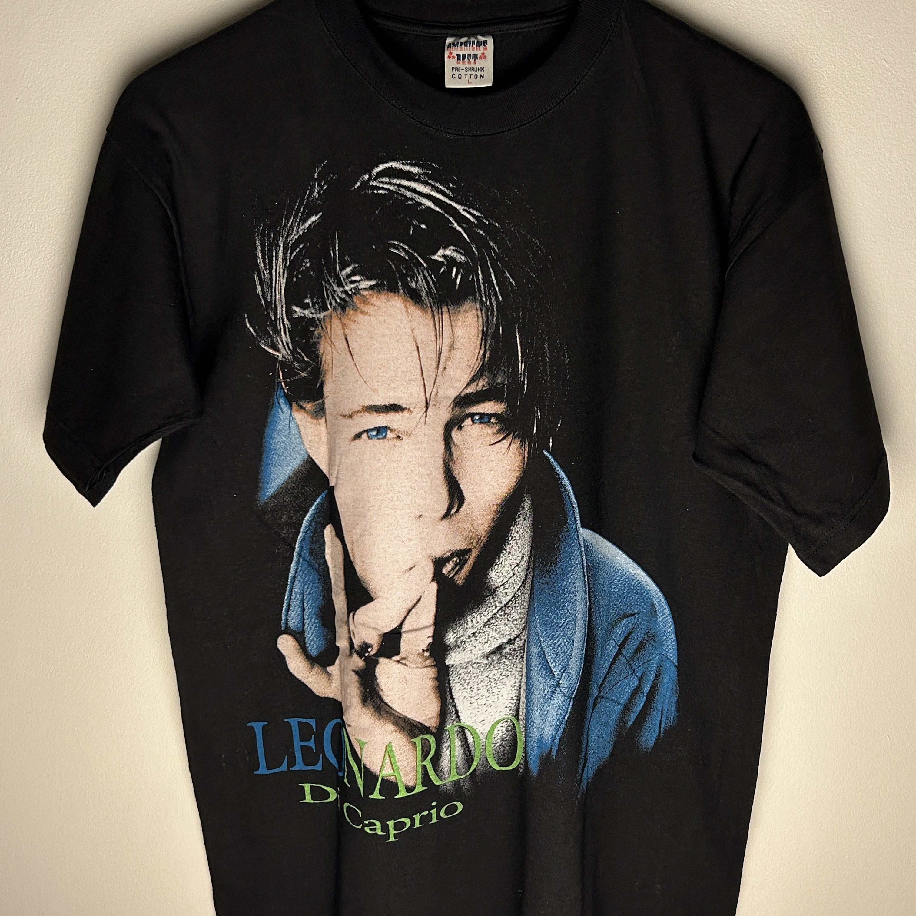 Band Tees Vintage Leonardo DiCaprio 90’s T-shirt Size US L / EU 52-54 / 3 - 3 Thumbnail