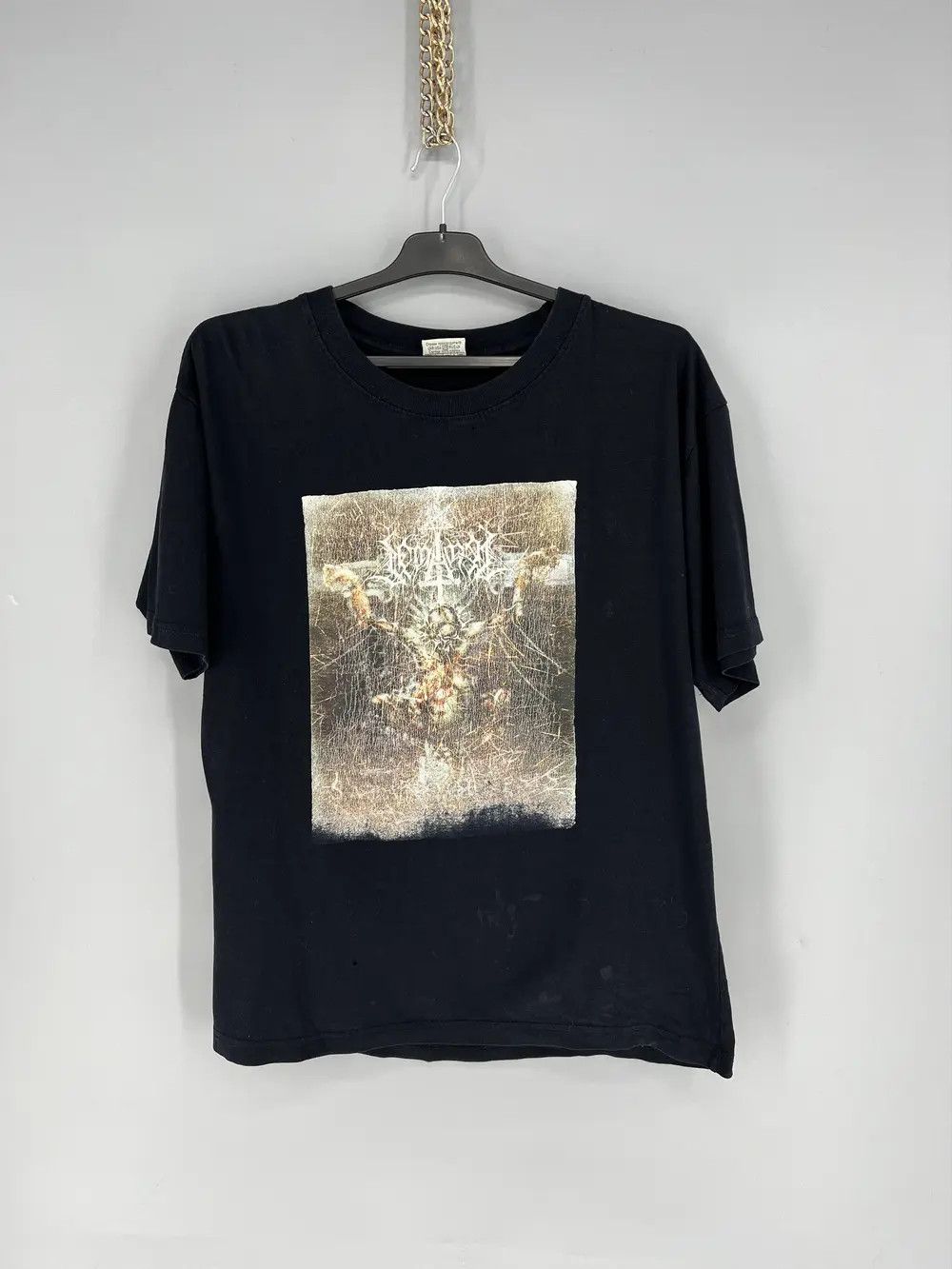 Vintage Vintage Y2K Tour Tee 90S Metal Rock Horror Face Size US XL / EU 56 / 4 - 1 Thumbnail