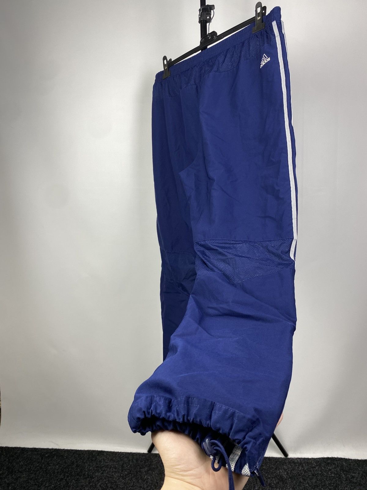 Adidas × Vintage Adidas Vintage nylon pants Parachute Drill Baggy Y2K M Size Size US 32 / EU 48 - 9 Thumbnail
