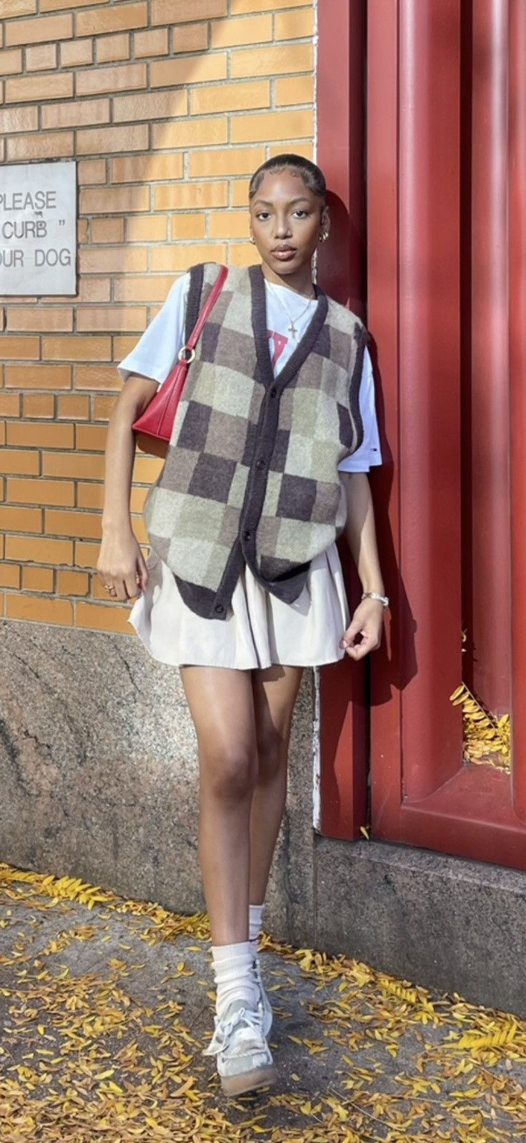 Stussy Stüssy Wobbly Check Sweater Vest Size US L / EU 52-54 / 3 - 1 Thumbnail