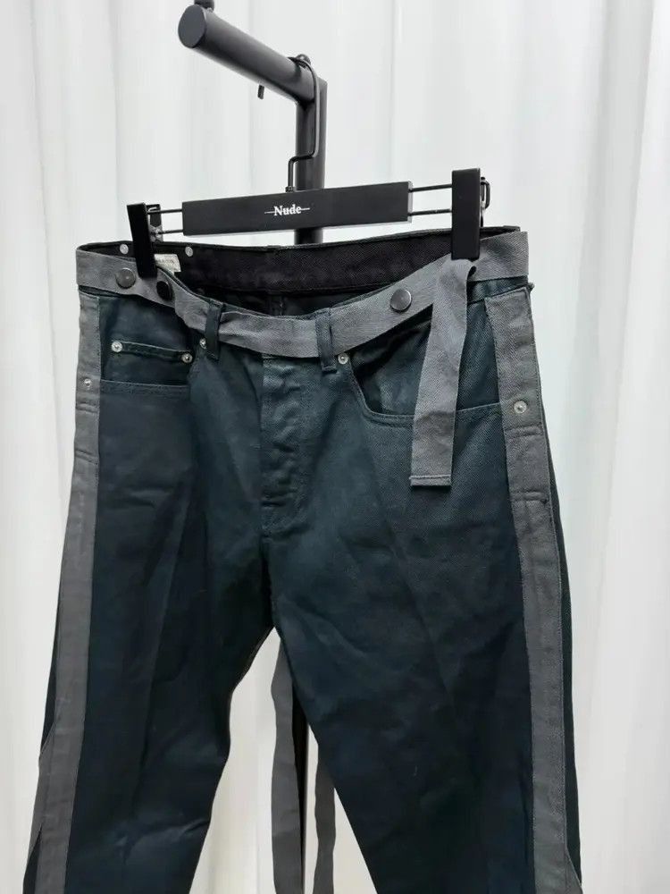 Dries Van Noten Dries Van Noten Rivet Stripes Denim-2505 Size US 31 - 2 Thumbnail