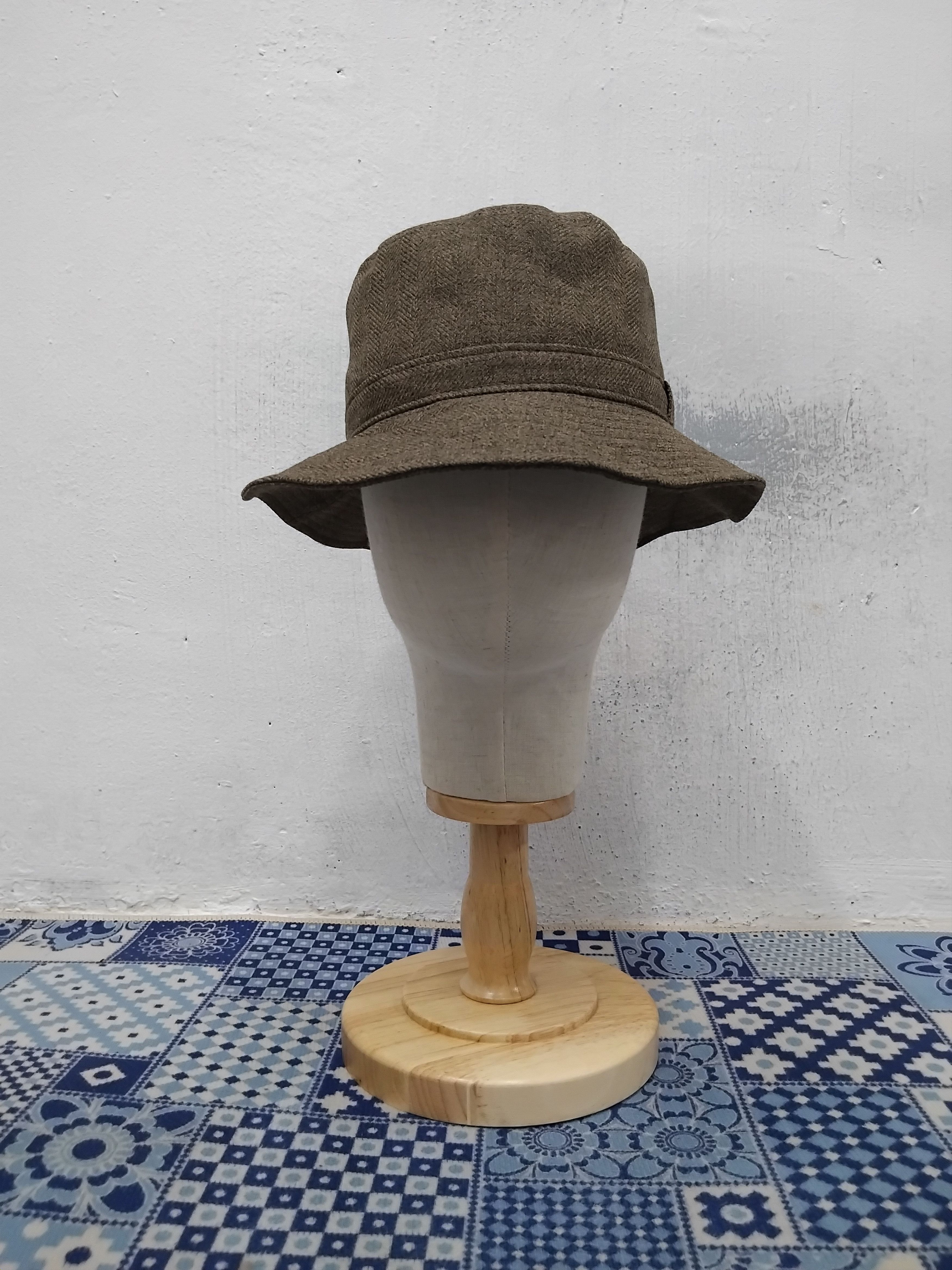 Japanese Brand Clothing brown Japanese hat Size 38 - 1 Thumbnail