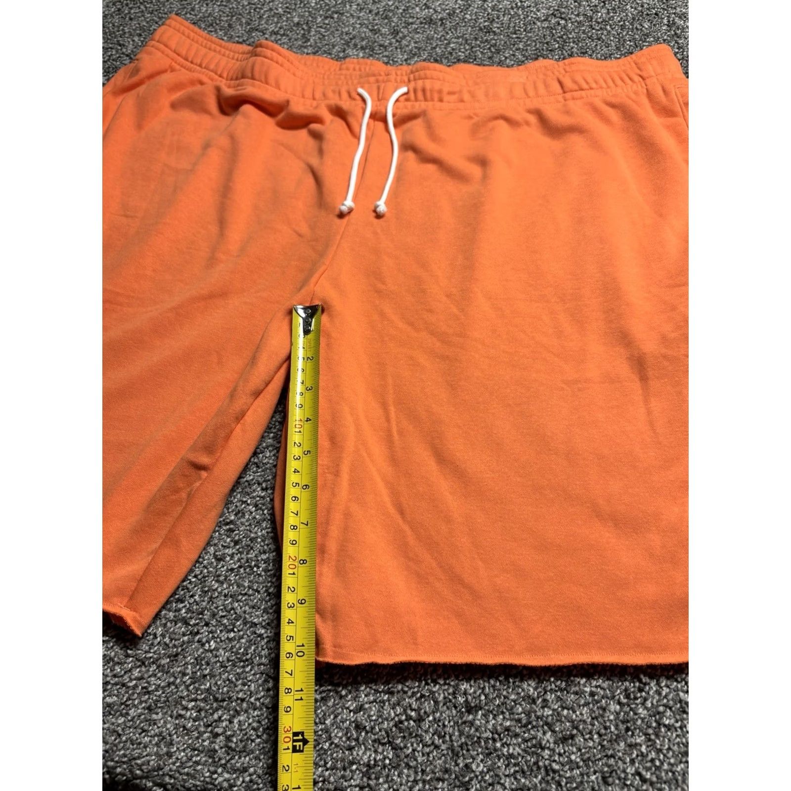 Under Armour Under Armour Shorts Mens 4XL Orange Soft Fleece 10” Inseam Casual Gym Size US 39 - 3 Thumbnail