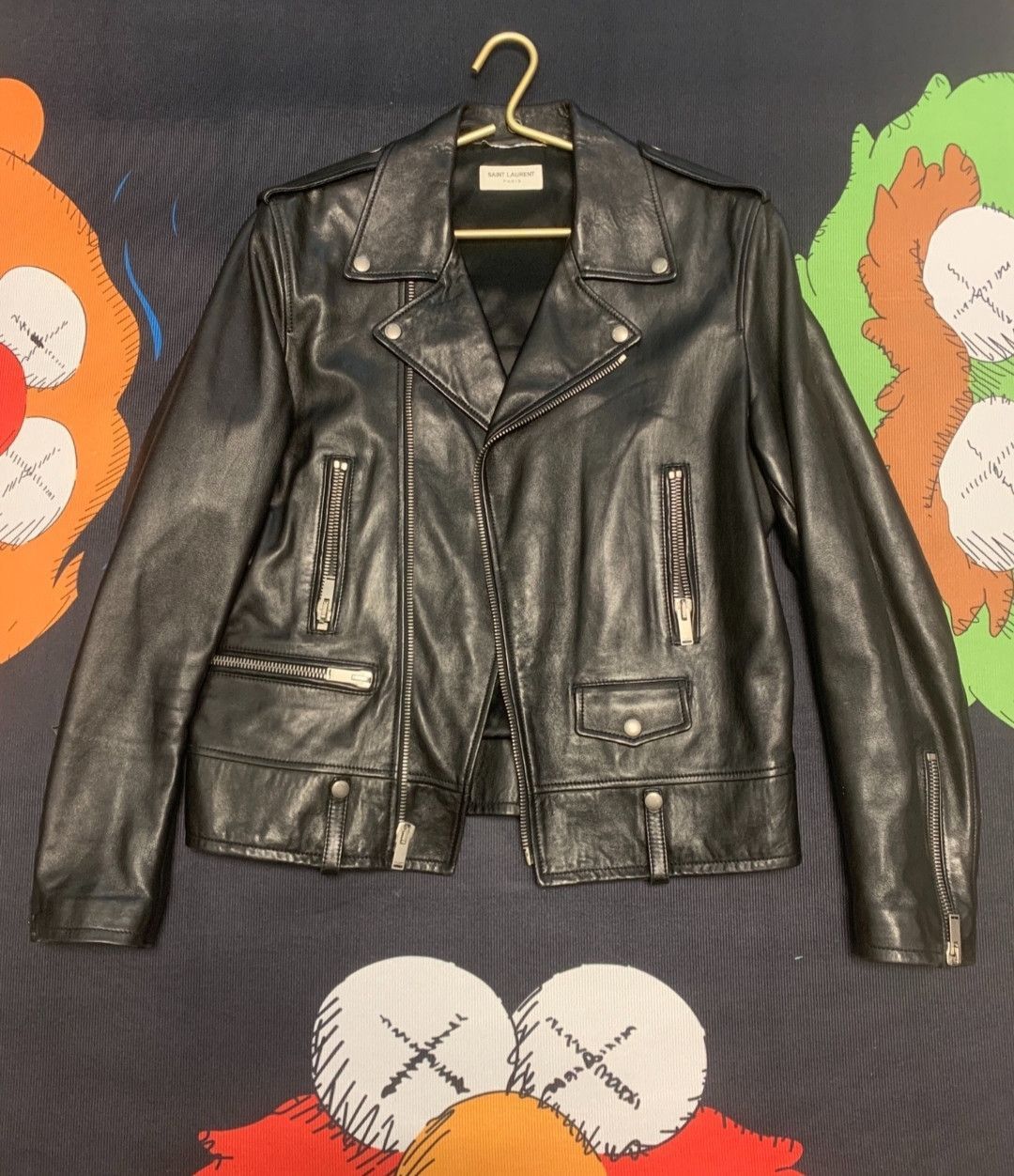 Saint Laurent Paris saint laurent biker leather jacket-2505 Size US M / EU 48-50 / 2 - 2 Thumbnail