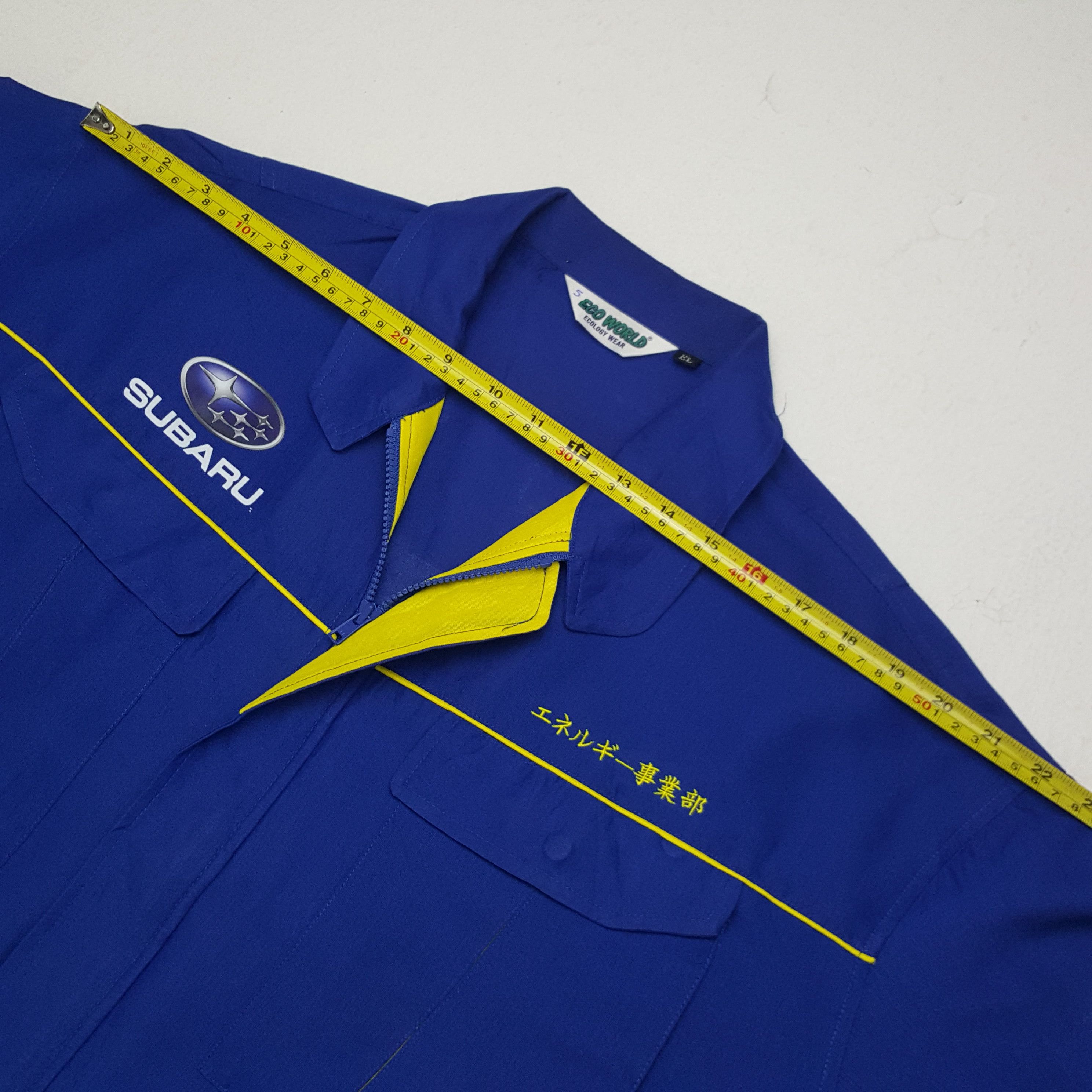 Japanese Brand × Vintage Vintage Subaru Japanese Rally Team Custom Art Jacket Size US XXL / EU 58 / 5 - 6 Thumbnail