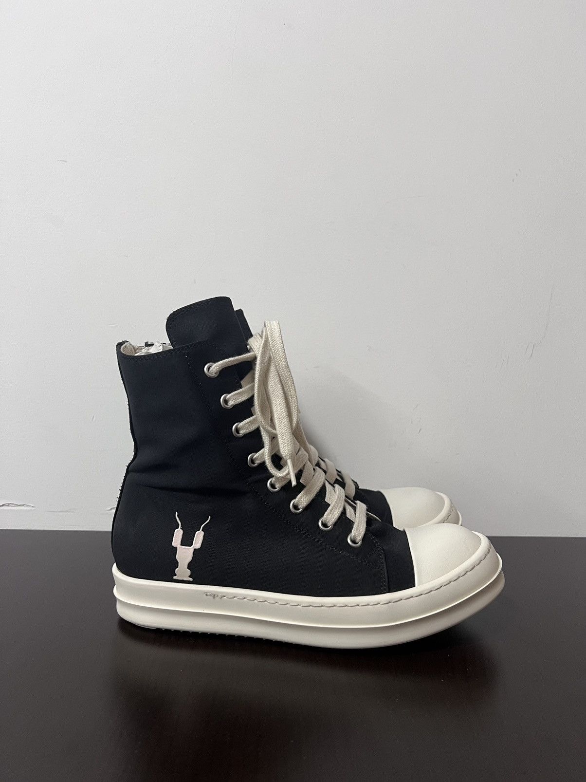 Rick Owens Drkshdw Rick owens drkshdw ramones high top sneakers Size US 6.5 / IT 36.5 - 4 Thumbnail