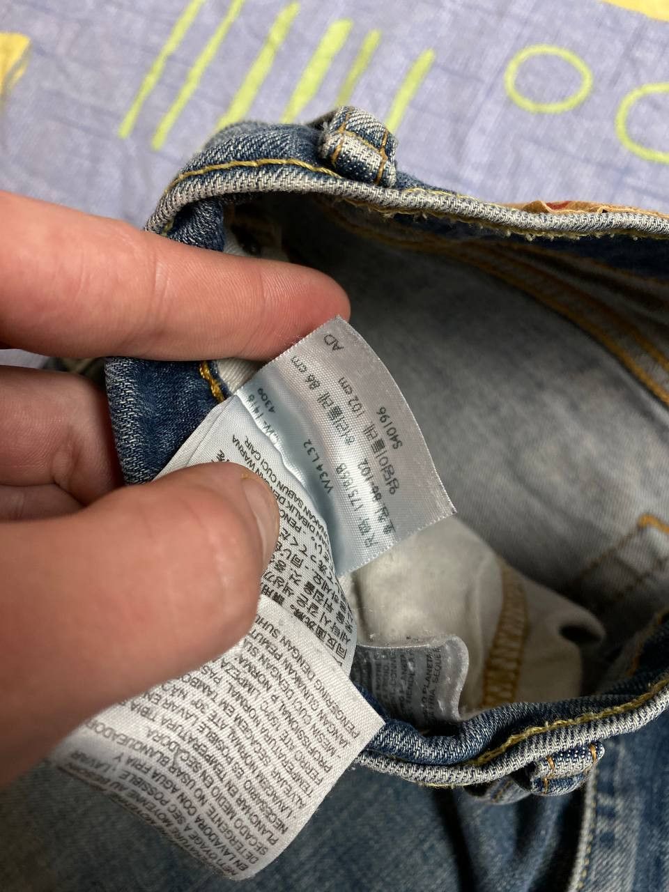 Levi's × Vintage Levi’s Jeans Size US 34 / EU 50 - 9 Thumbnail