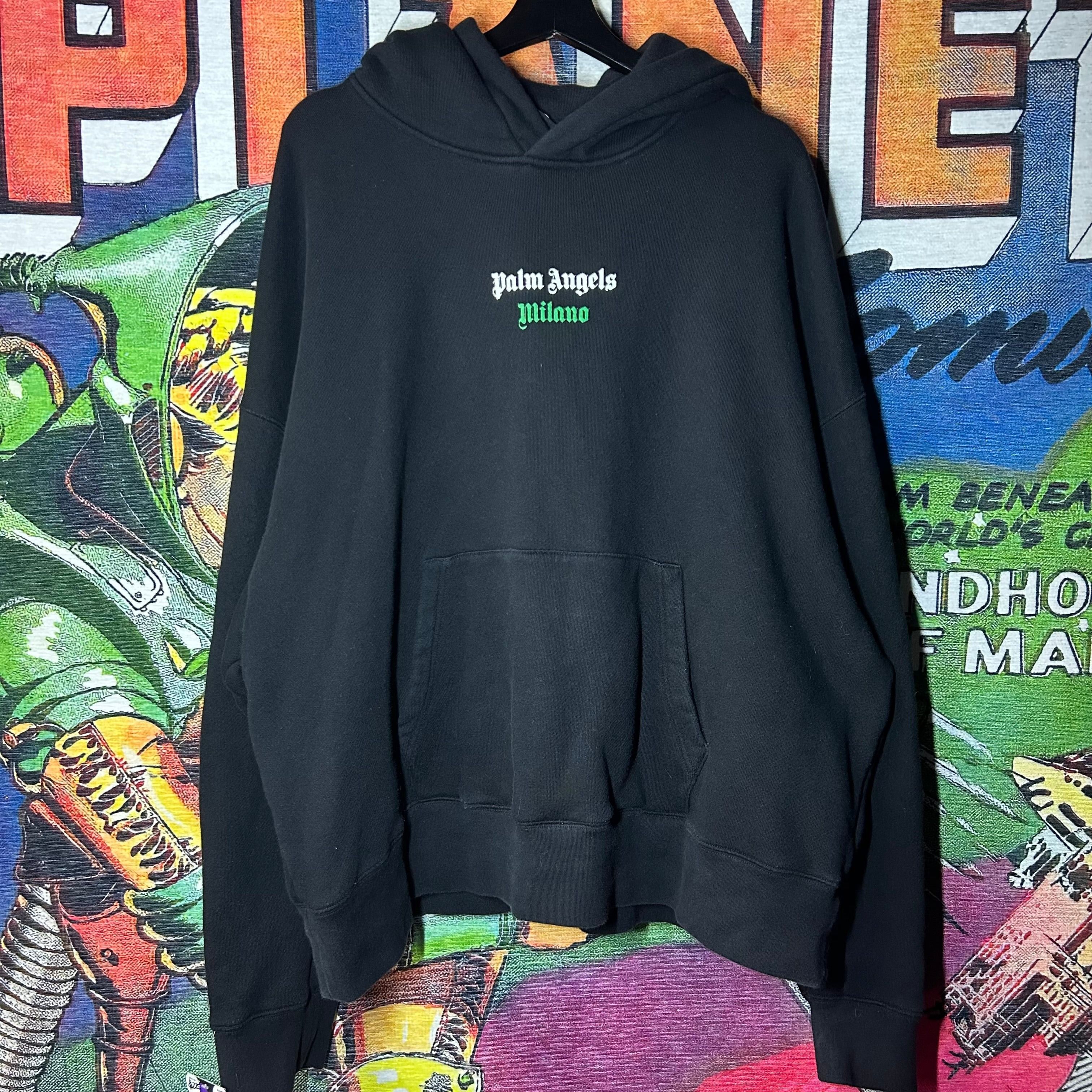 Palm Angels Palm Angels Milano Boxy Hoodie Size XL Size US XL / EU 56 / 4 - 1 Thumbnail