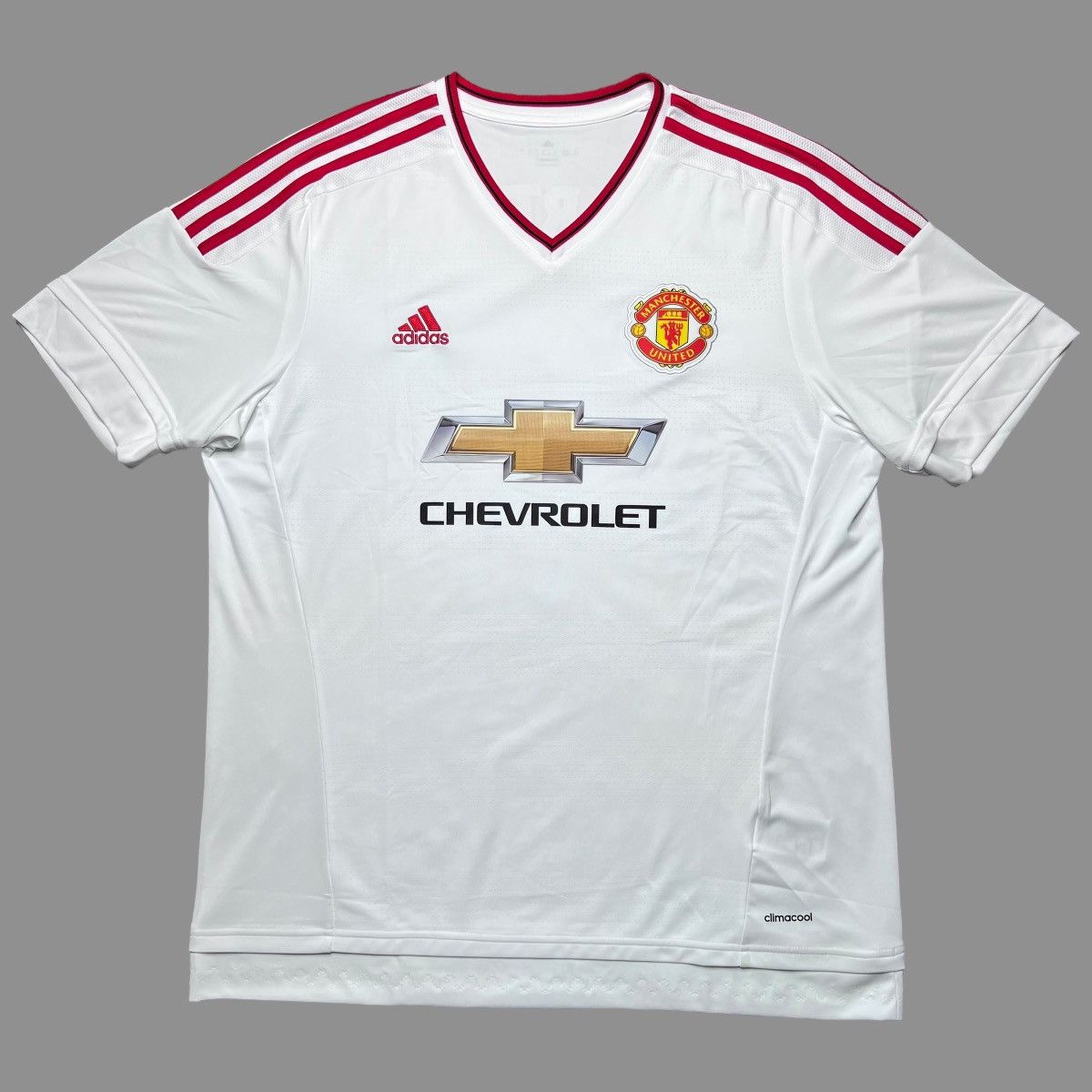 Adidas 2015 Adidas Manchester United Anthony Martial Away Jersey Size US XL / EU 56 / 4 - 1 Thumbnail