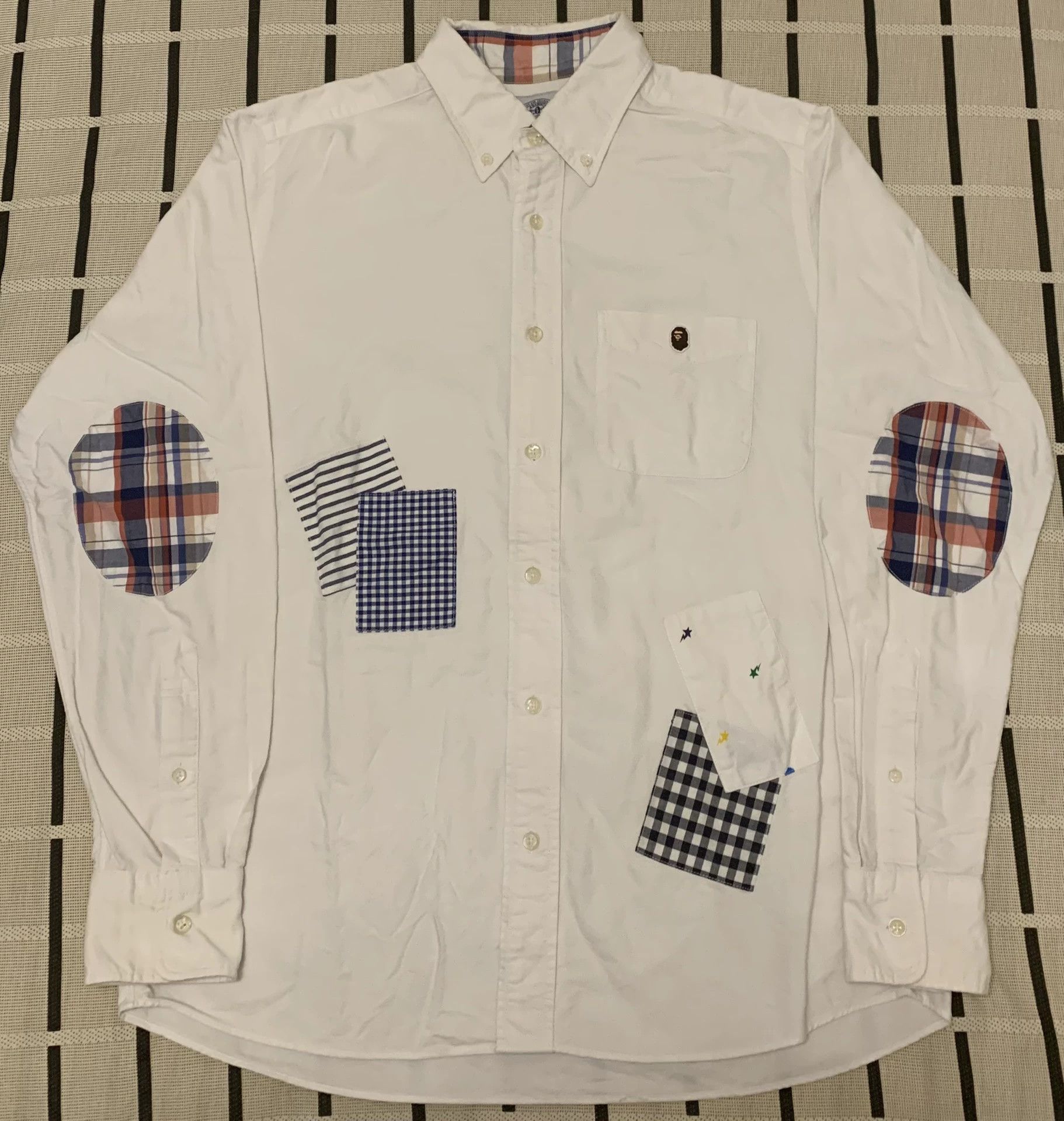 Bape Bape Plaid Shirt M Men Size US M / EU 48-50 / 2 - 1 Thumbnail