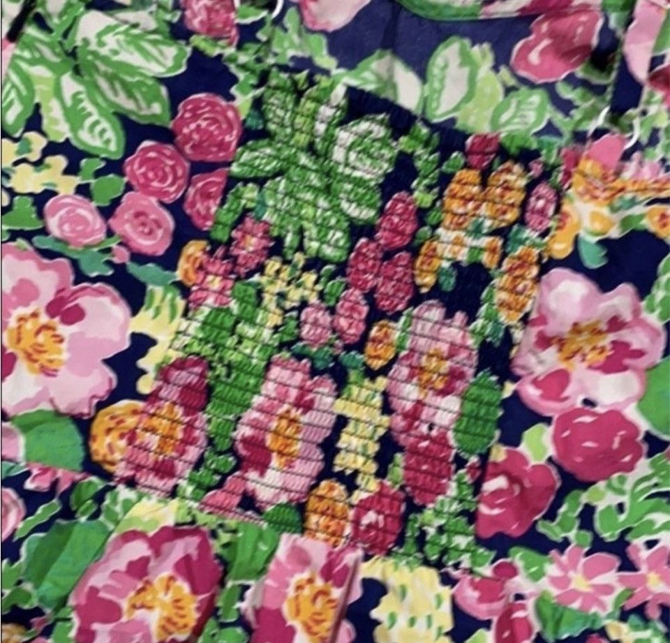 Lilly Pulitzer Lilly Pulitzer Gardenia Peplum top sz.4 Size S / US 4 / IT 40 - 8 Thumbnail