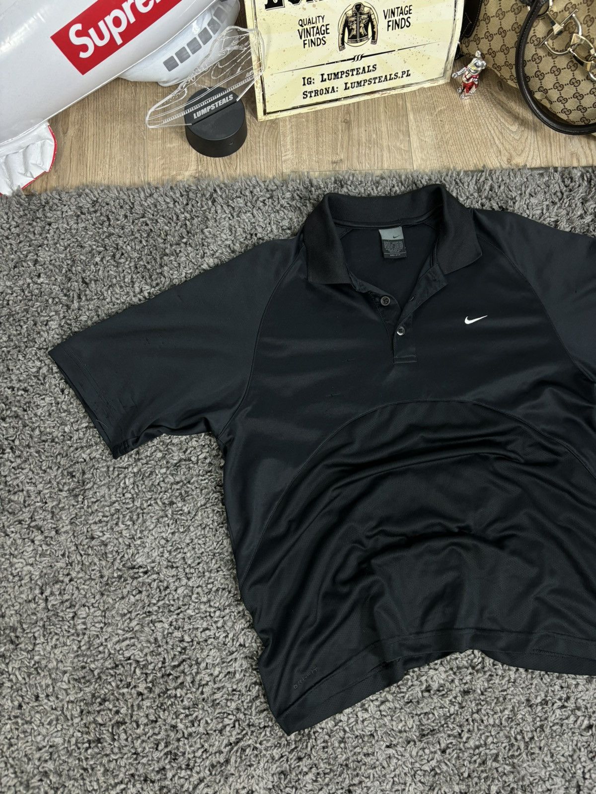 Nike × Vintage 2000s Vintage Basic Small Logo Swoosh T-Shirt Nike Pinterest Size US M / EU 48-50 / 2 - 2 Thumbnail