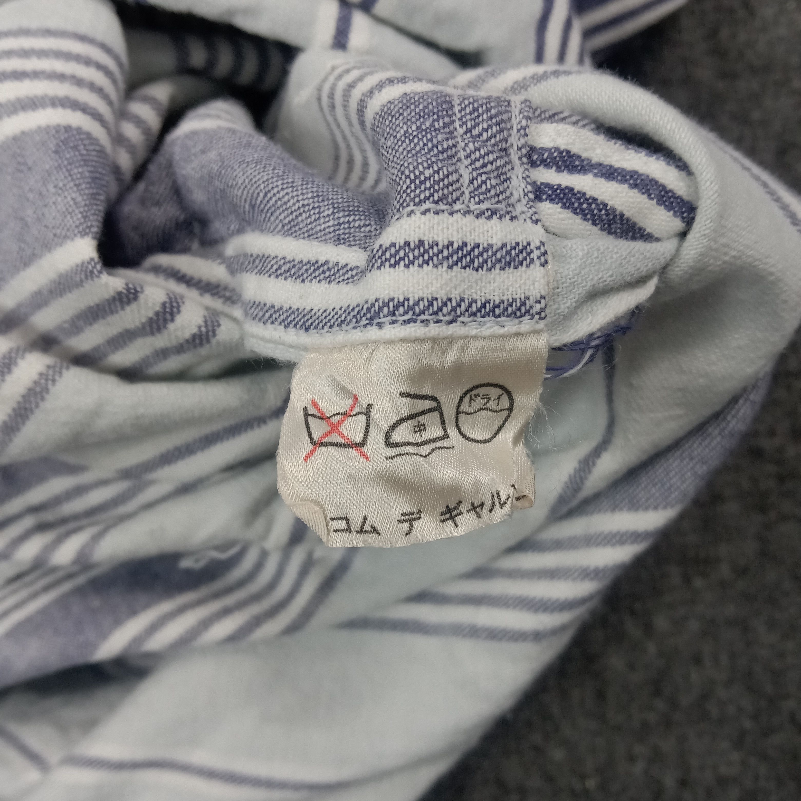 Comme des Garcons Vintage 90s Comme des Garçons Striped Shirt Dress C268N5 Size M / US 6-8 / IT 42-44 - 11 Thumbnail
