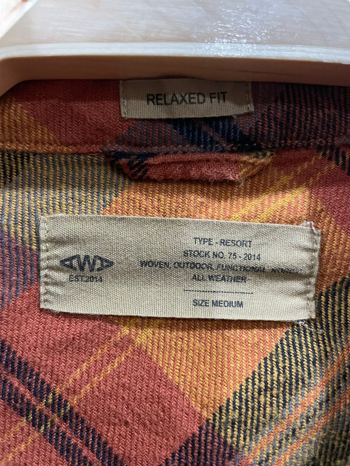 Japanese Brand AWA Travis Scott Style Relaxed Fix Tartan Plaid Flannel Size US M / EU 48-50 / 2 - 9 Thumbnail