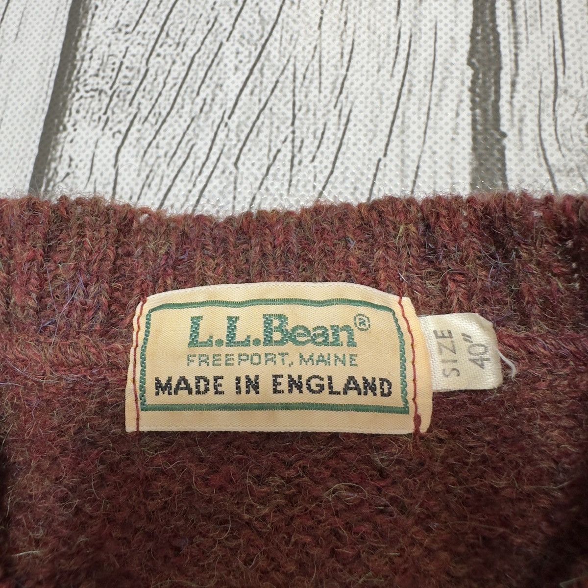 L.L. Bean × Vintage Vintage LL Bean Shetland mohair sweater Size US M / EU 48-50 / 2 - 3 Thumbnail
